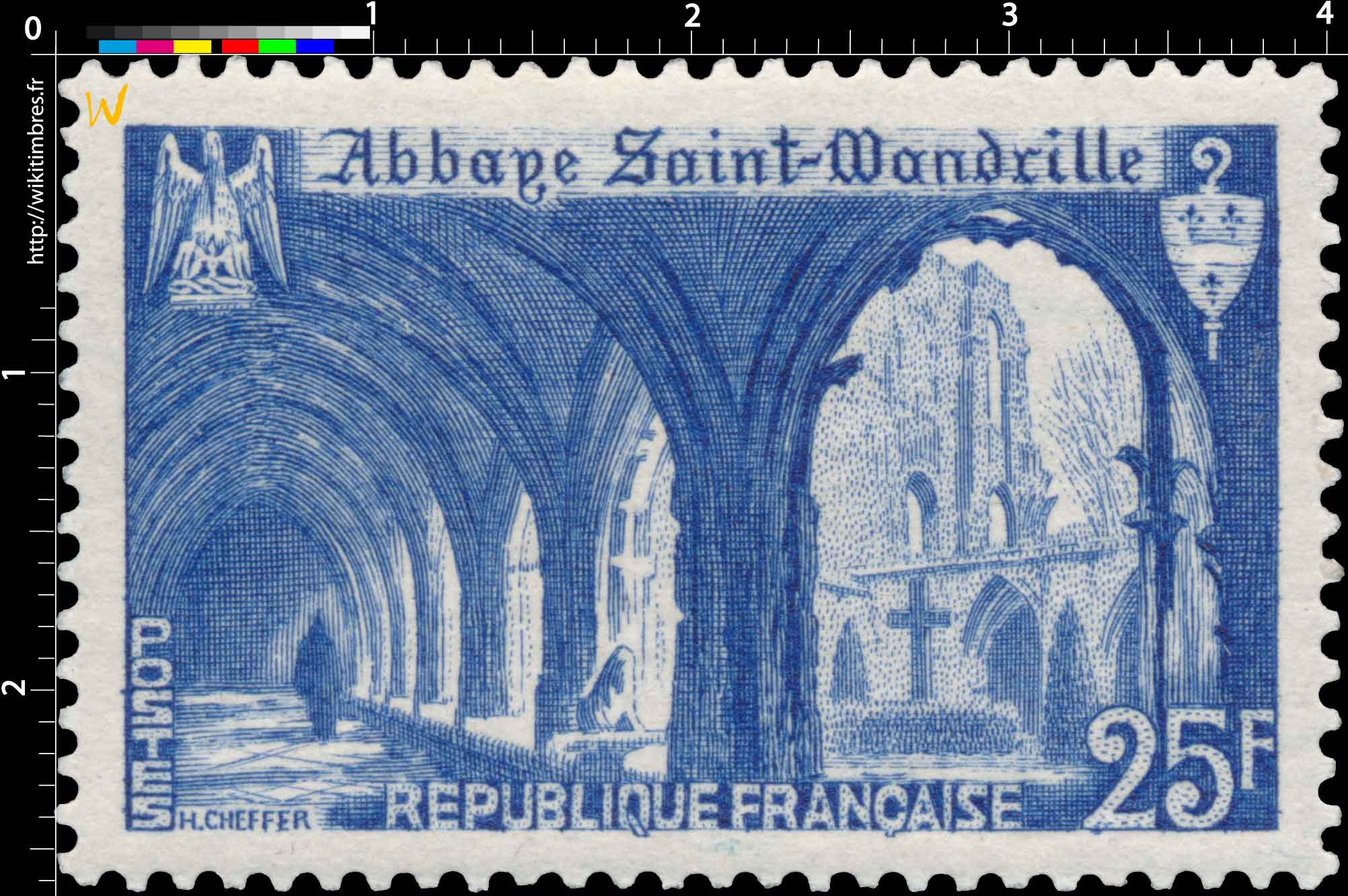 1949 Abbaye Saint-Wandrille
