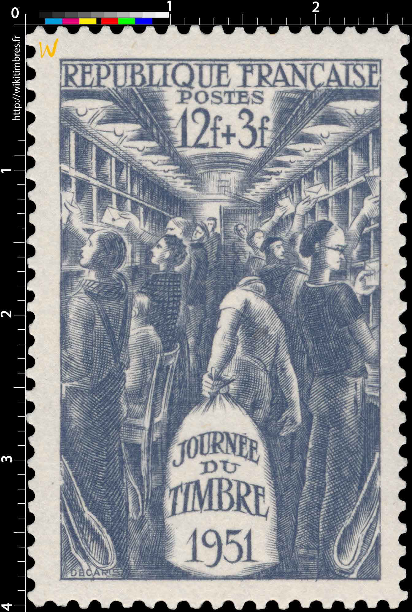 JOURNÉE DU TIMBRE 1951