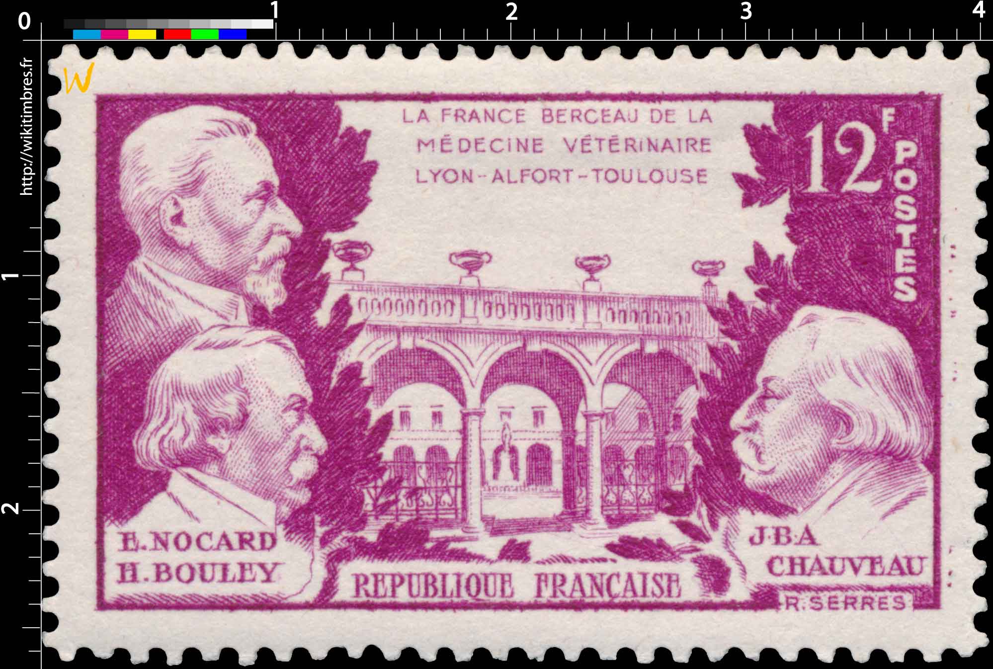 LA FRANCE BERCEAU DE LA MÉDECINE VÉTÉRINAIRE LYON-ALFORT-TOULOUSE B. NOCARD H.BOULEY J.B.A CHAUVEAU