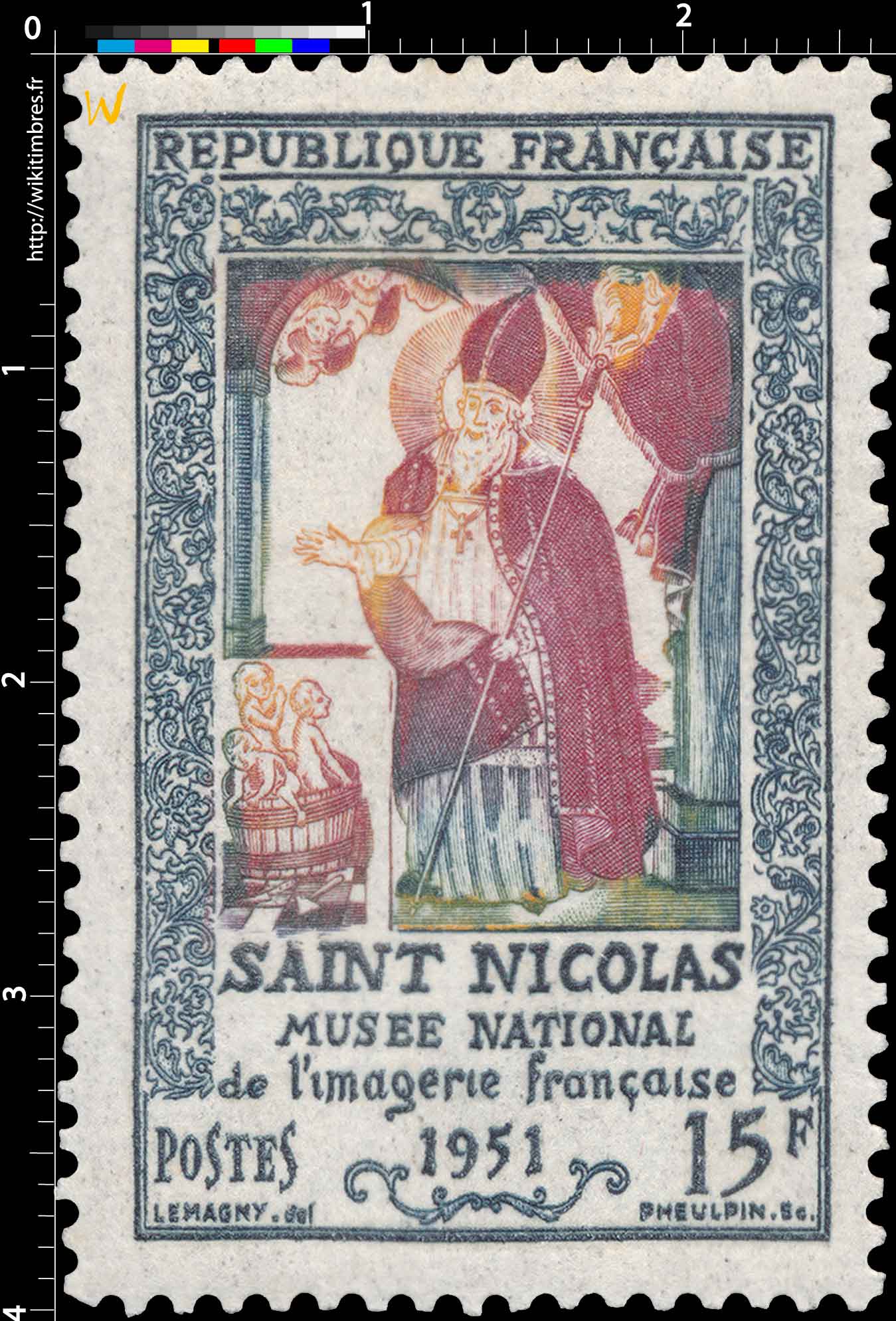 SAINT NICOLAS MUSÉE NATIONAL de l'imagerie française 1951