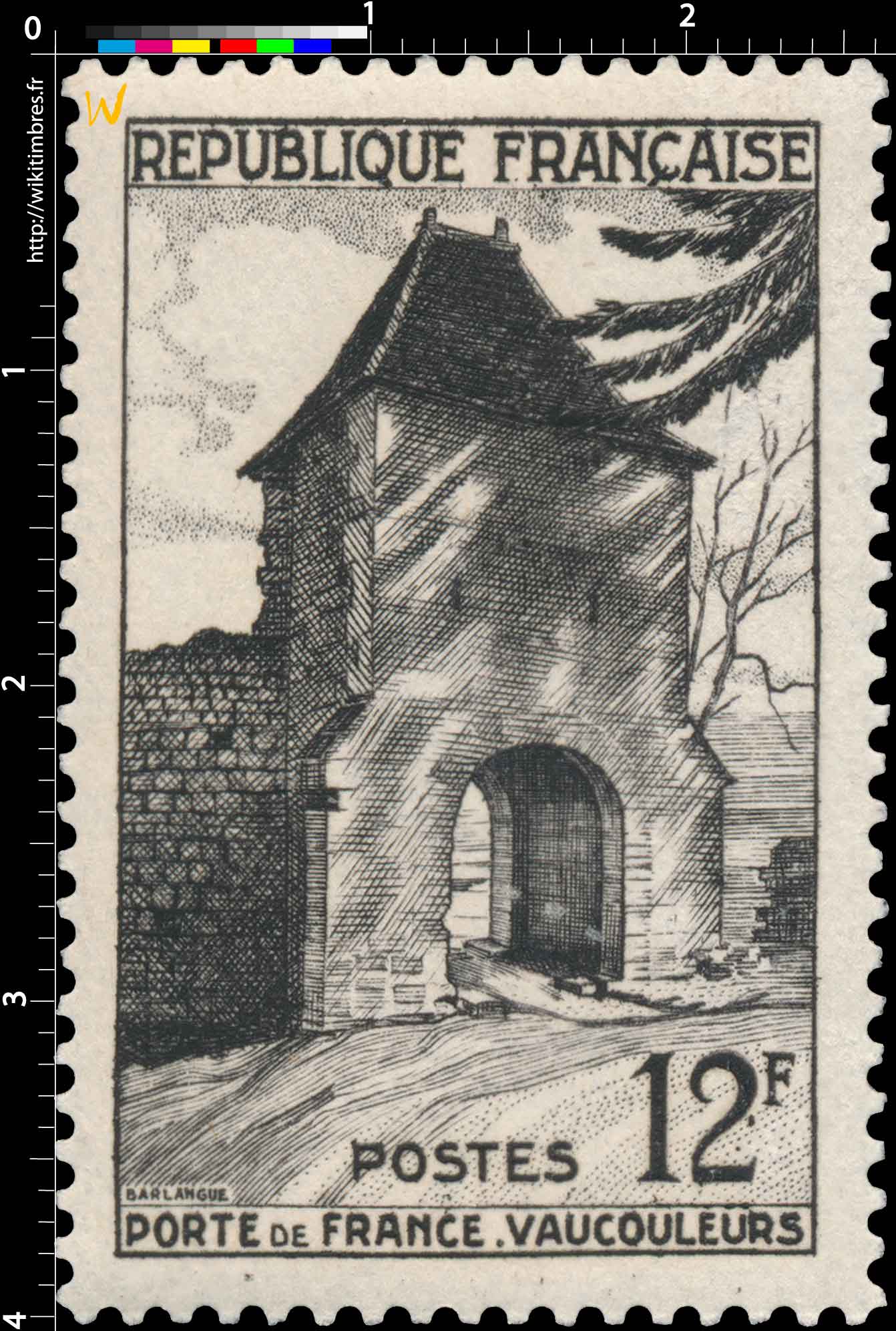 PORTE DE FRANCE. VAUCOULEURS