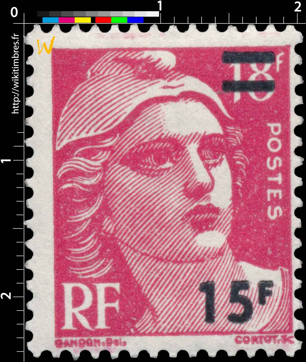 Sans légende particulière - Marianne de Gandon