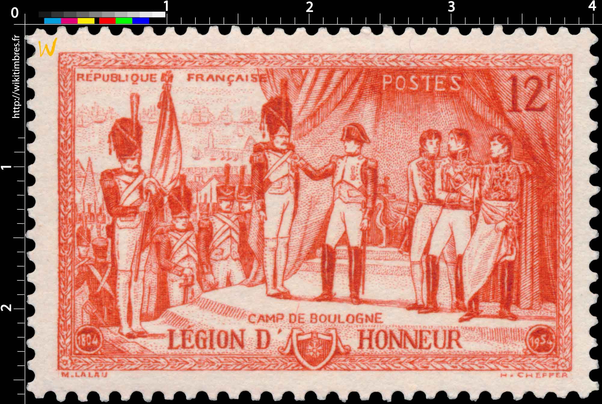 CAMP DE BOULOGNE LÉGION D’HONNEUR
