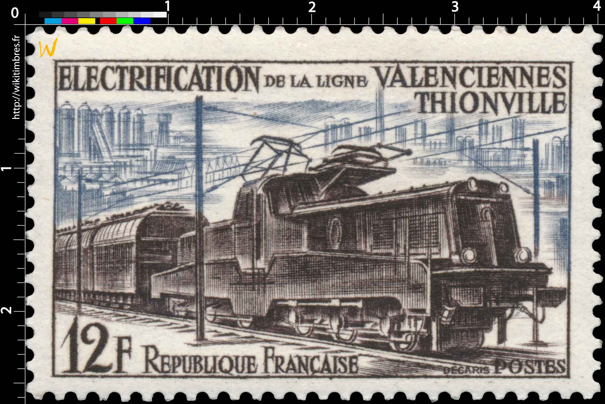 ÉLECTRIFICATION DE LA LIGNE VALENCIENNES  THIONVILLE