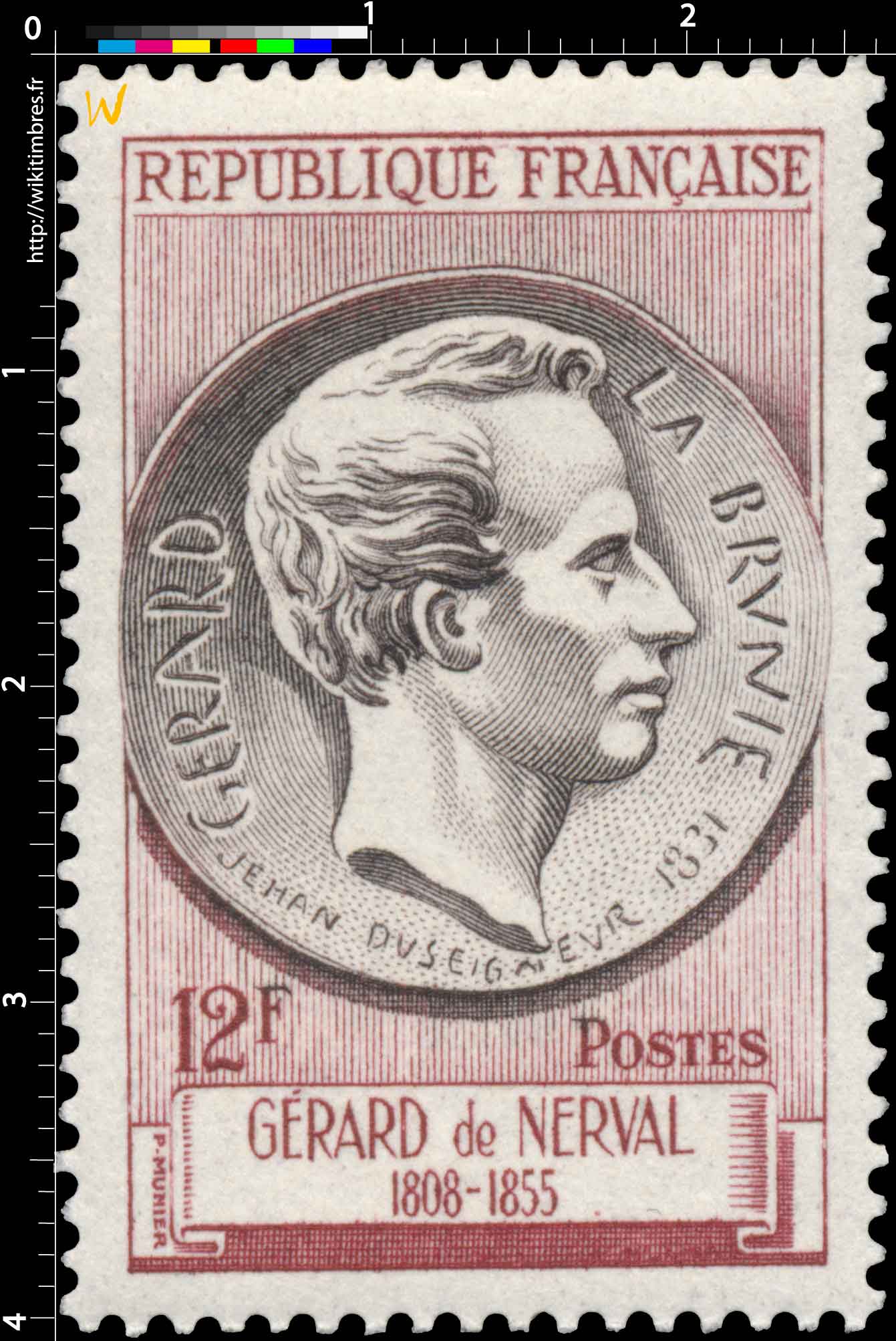 GÉRARD LA BRUNIE GÉRARD de NERVAL 1808-1855 JEHAN DUSEIGNEUR 1831