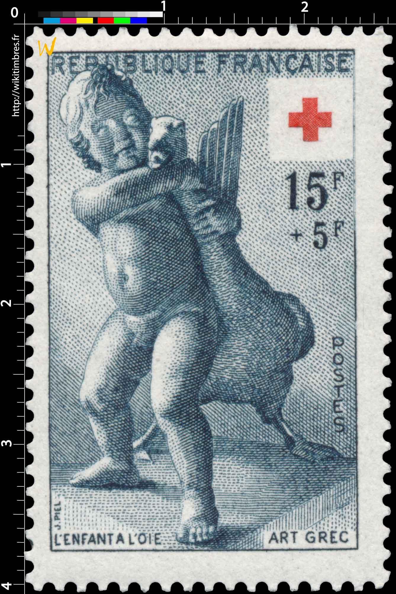 L'ENFANT A L'OIE ART GREC