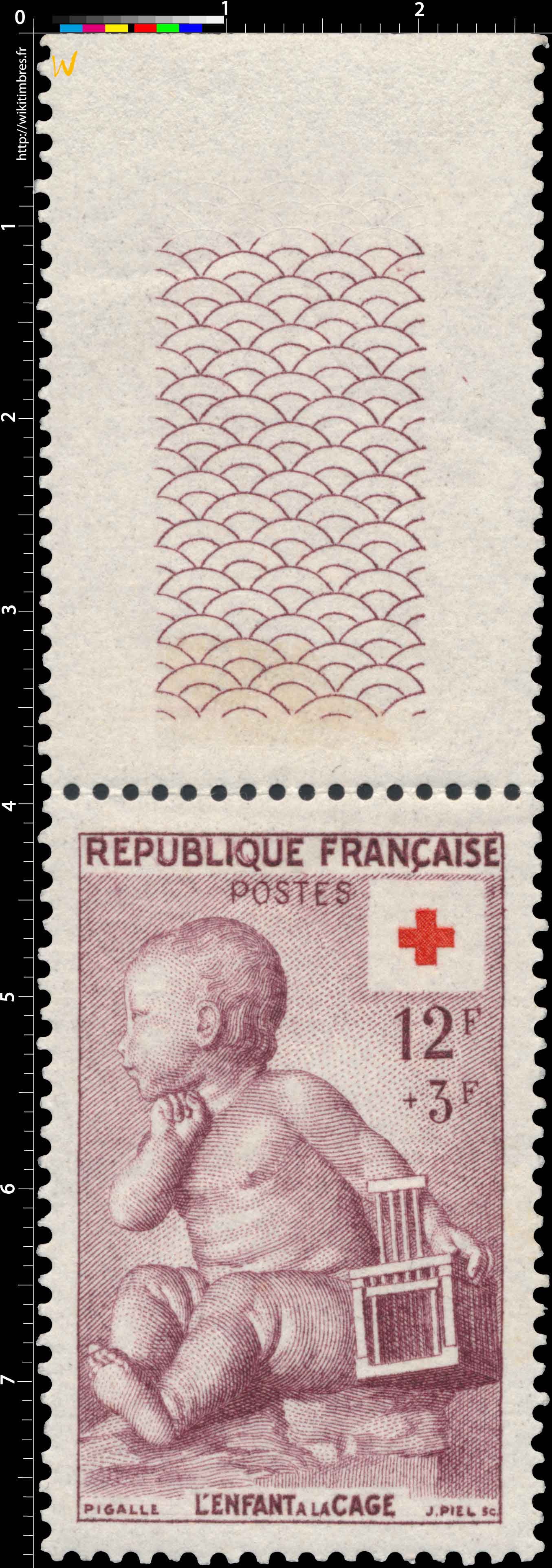 PIGALLE L'ENFANT A LA CAGE