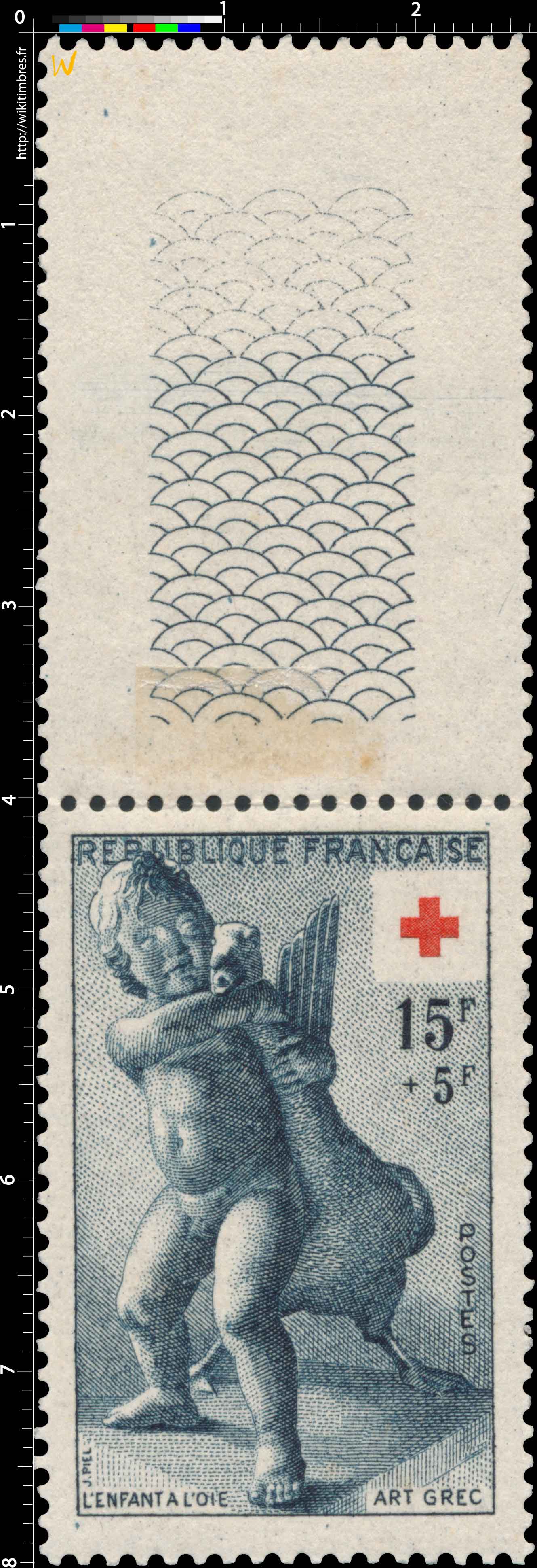 L'ENFANT A L'OIE ART GREC