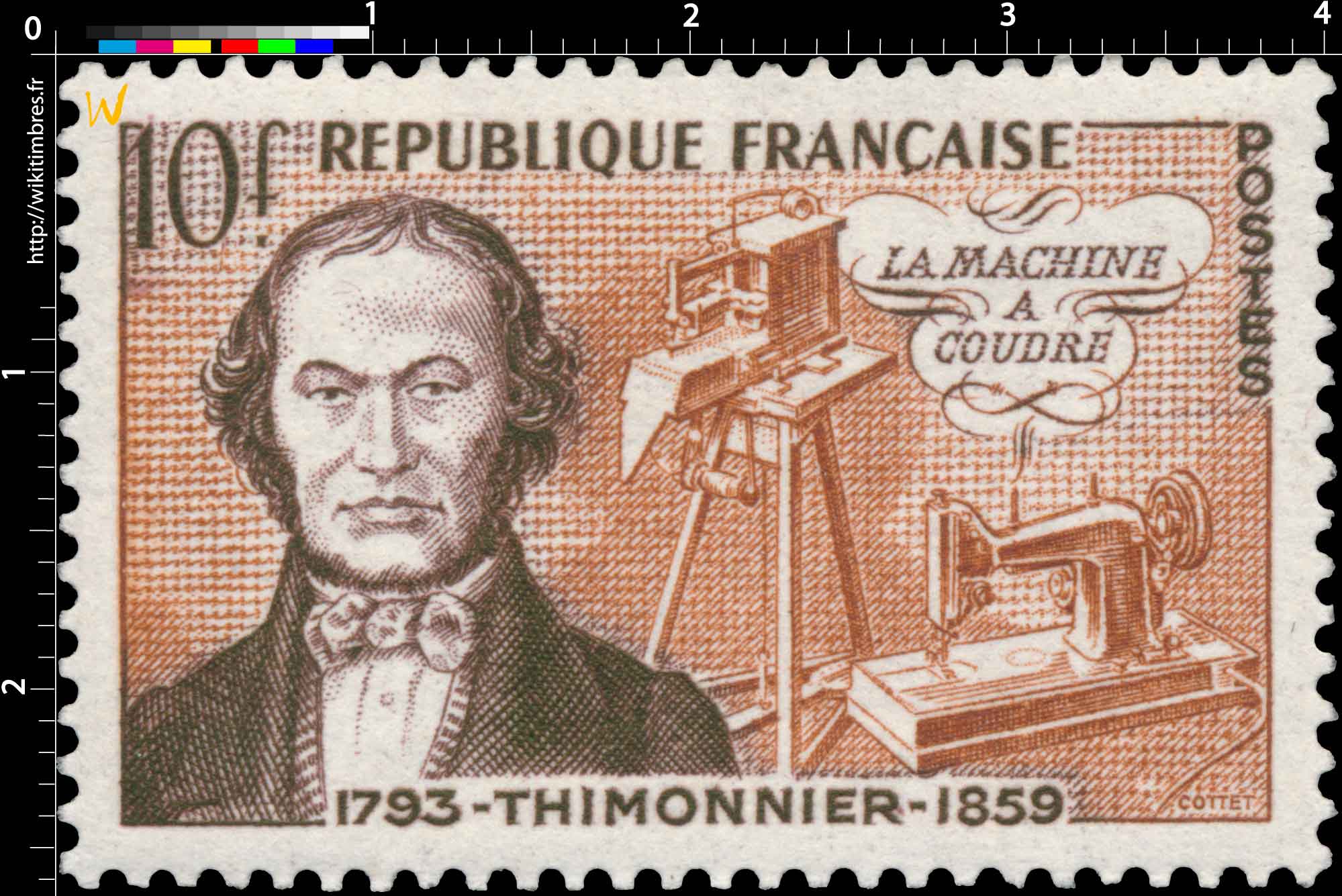 LA MACHINE A COUDRE THIMONNIER 1793-1859