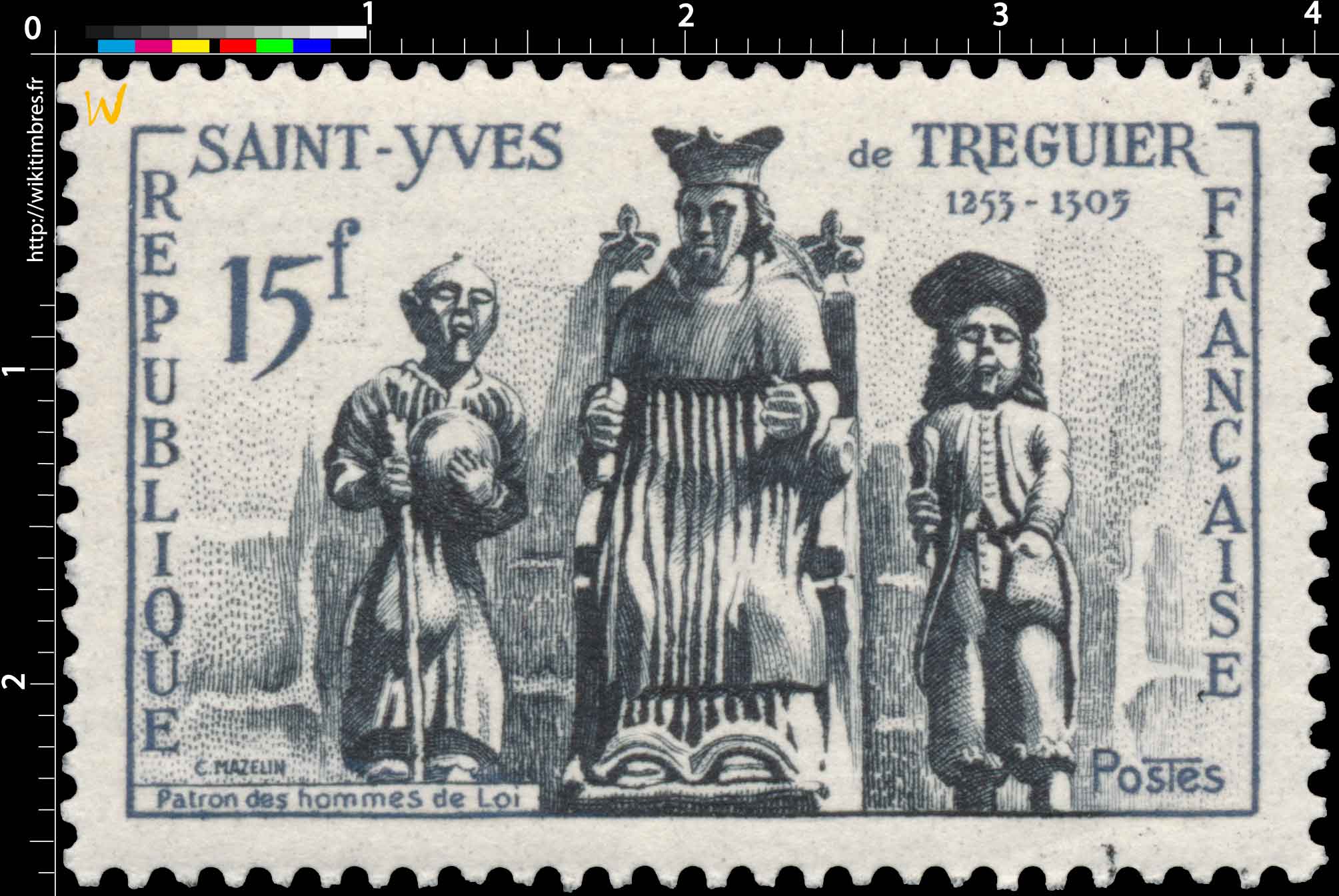 SAINT-YVES de TRÉGUIER 1253-1303 Patron des hommes de loi