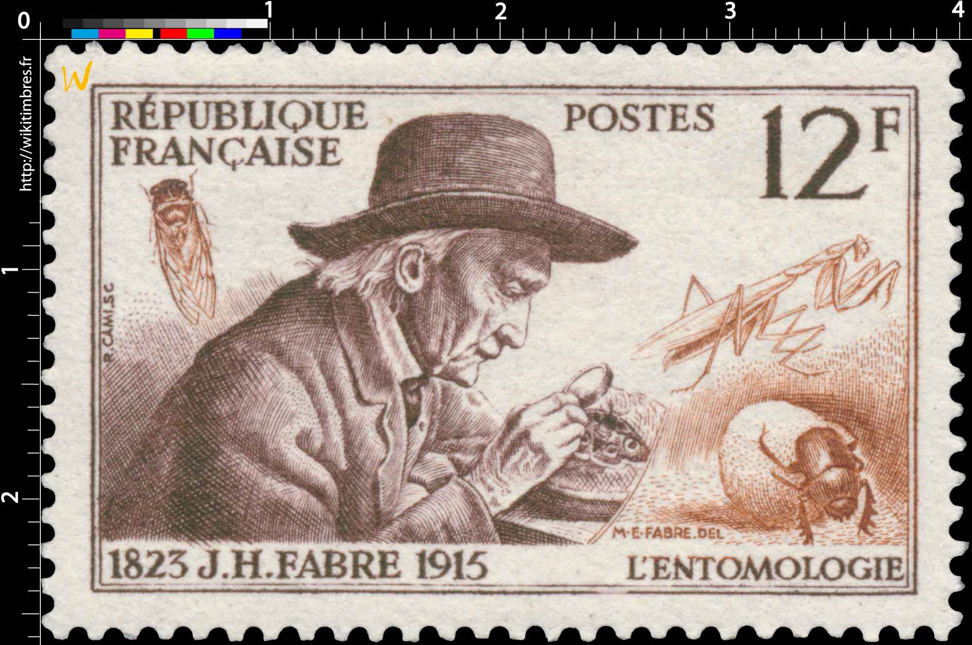 J.H. FABRE 1823-1915 L'ENTOMOLOGIE