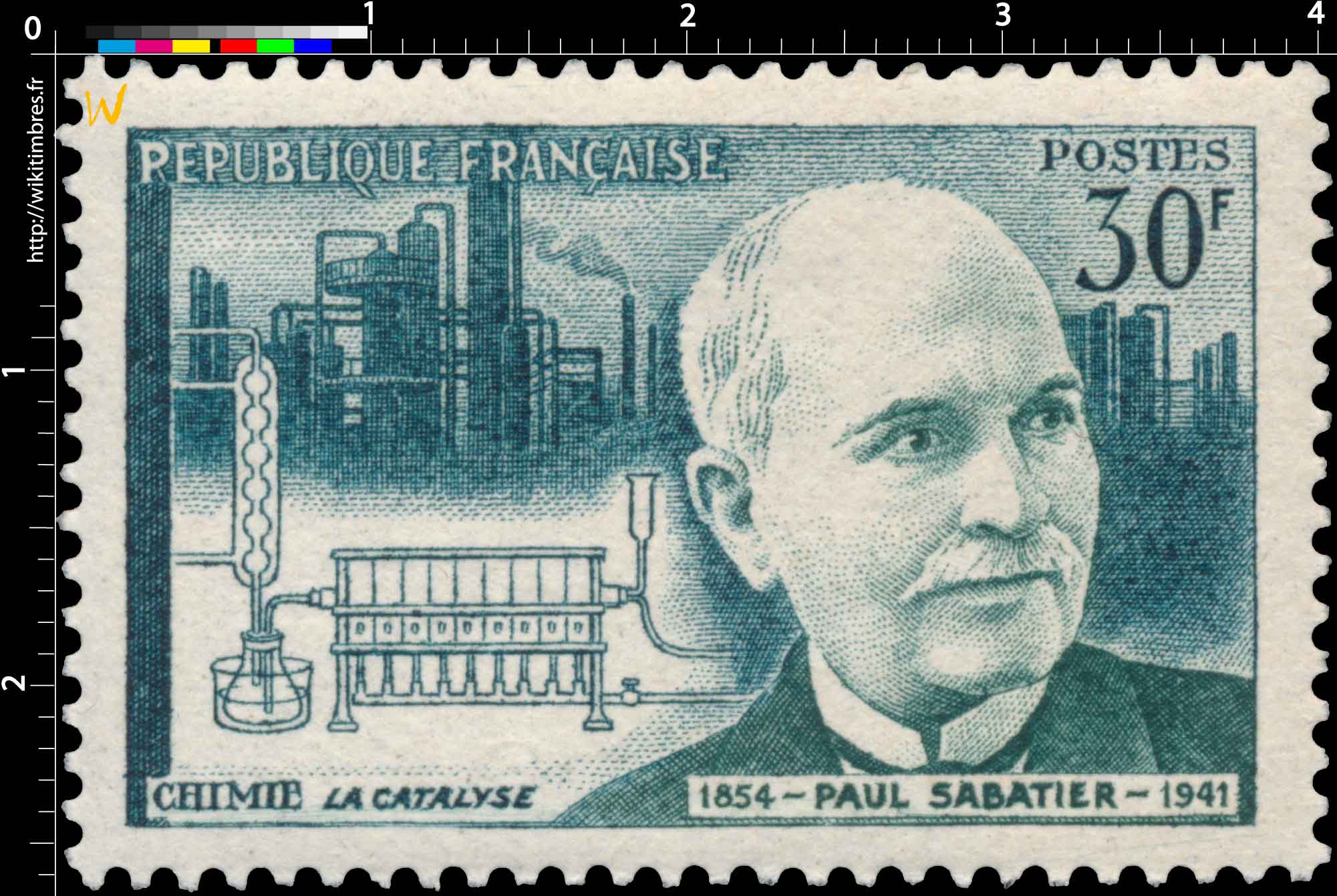 CHIMIE LA CATALYSE PAUL SABATIER 1854-1941