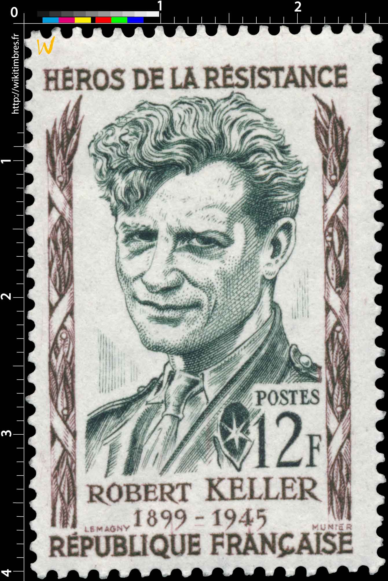 HÉROS DE LA RÉSISTANCE ROBERT KELLER 1899-1945