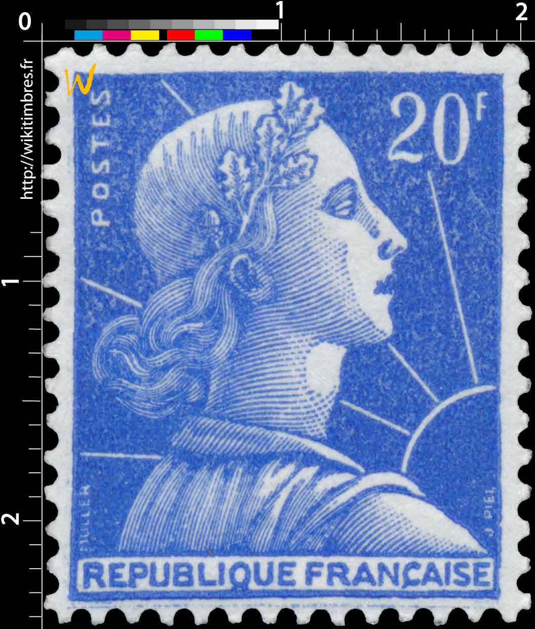 Sans légende particulière - Marianne de Muller