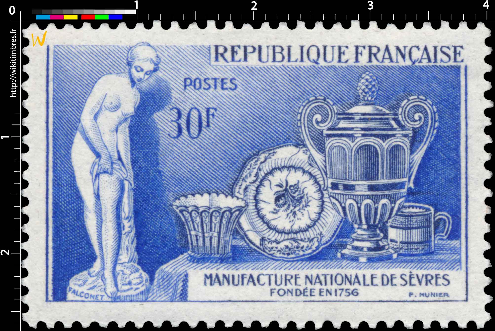 MANUFACTURE NATIONALE DE SÈVRES FONDÉE EN 1756