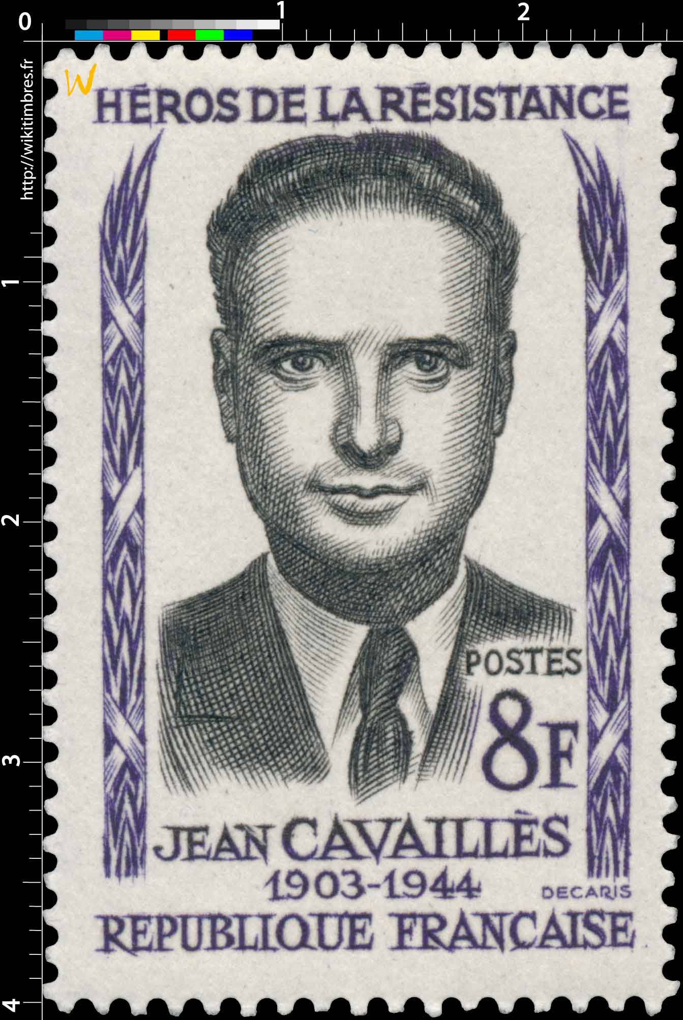 HÉROS DE LA RÉSISTANCE JEAN CAVAILLÈS 1903-1944