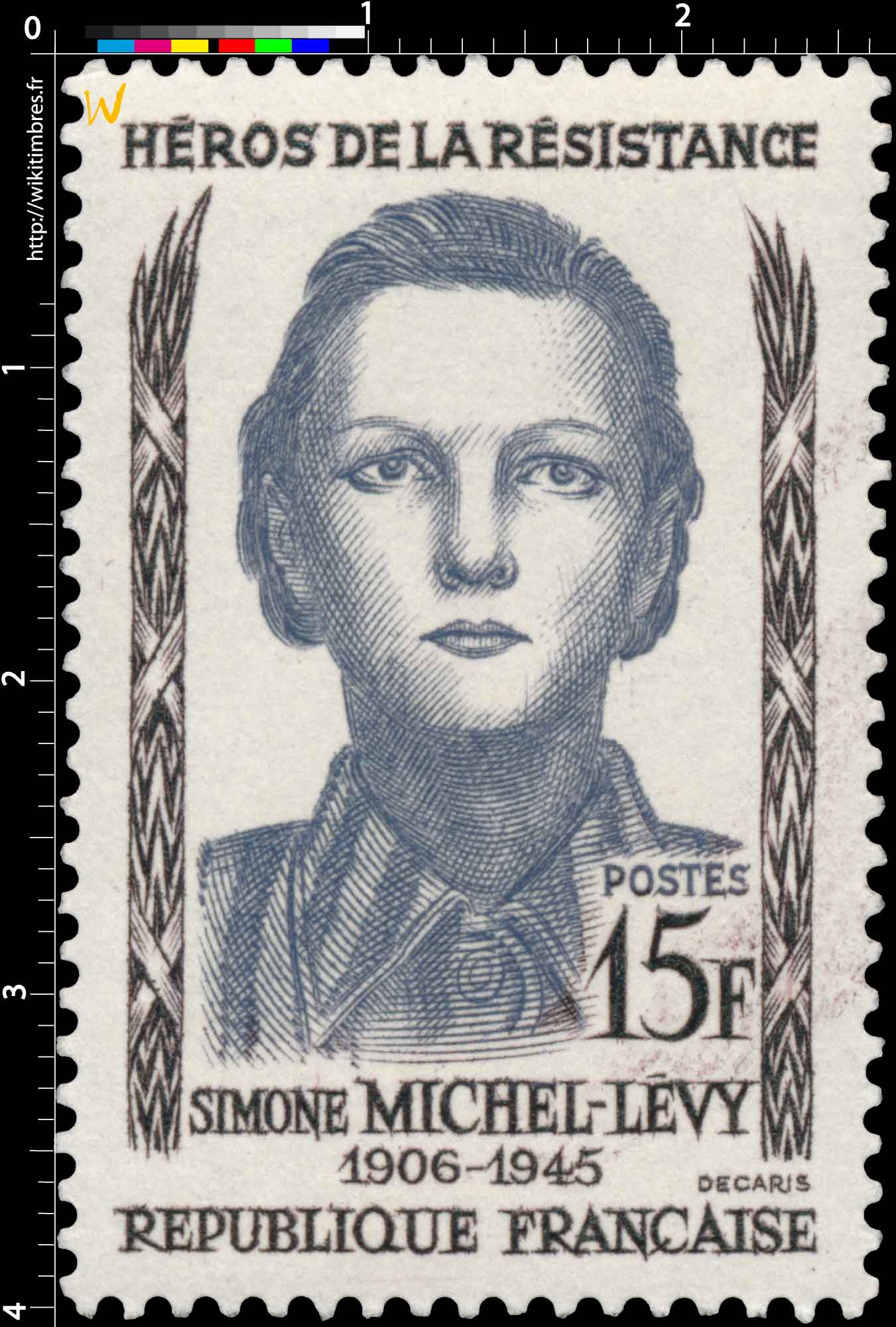 HÉROS DE LA RÉSISTANCE SIMONE MICHEL-LÉVY 1906-1945