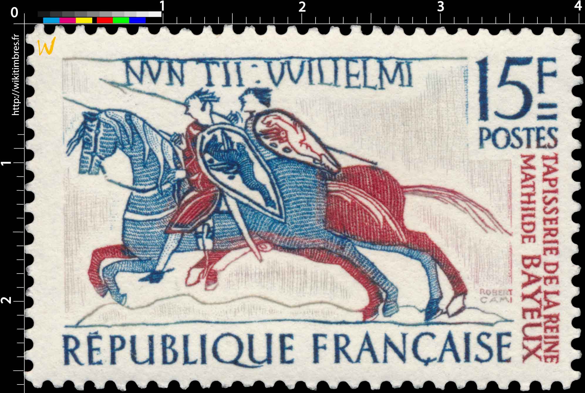 NUNTII : WILLELMI TAPISSERIE DE LA REINE MATHILDE BAYEUX