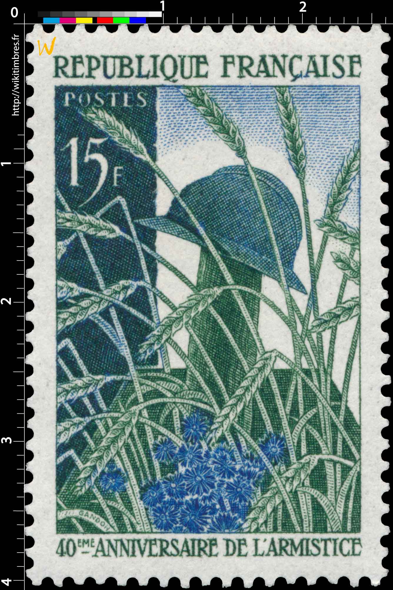 40ÈME ANNIVERSAIRE DE L'ARMISTICE