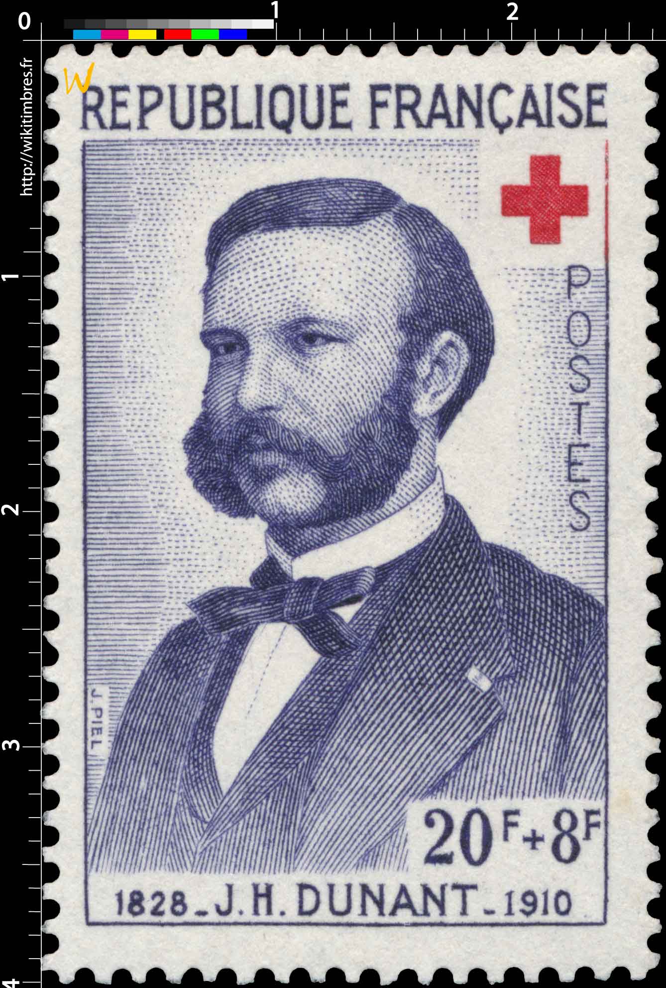 J. H. DUNANT 1828-1910