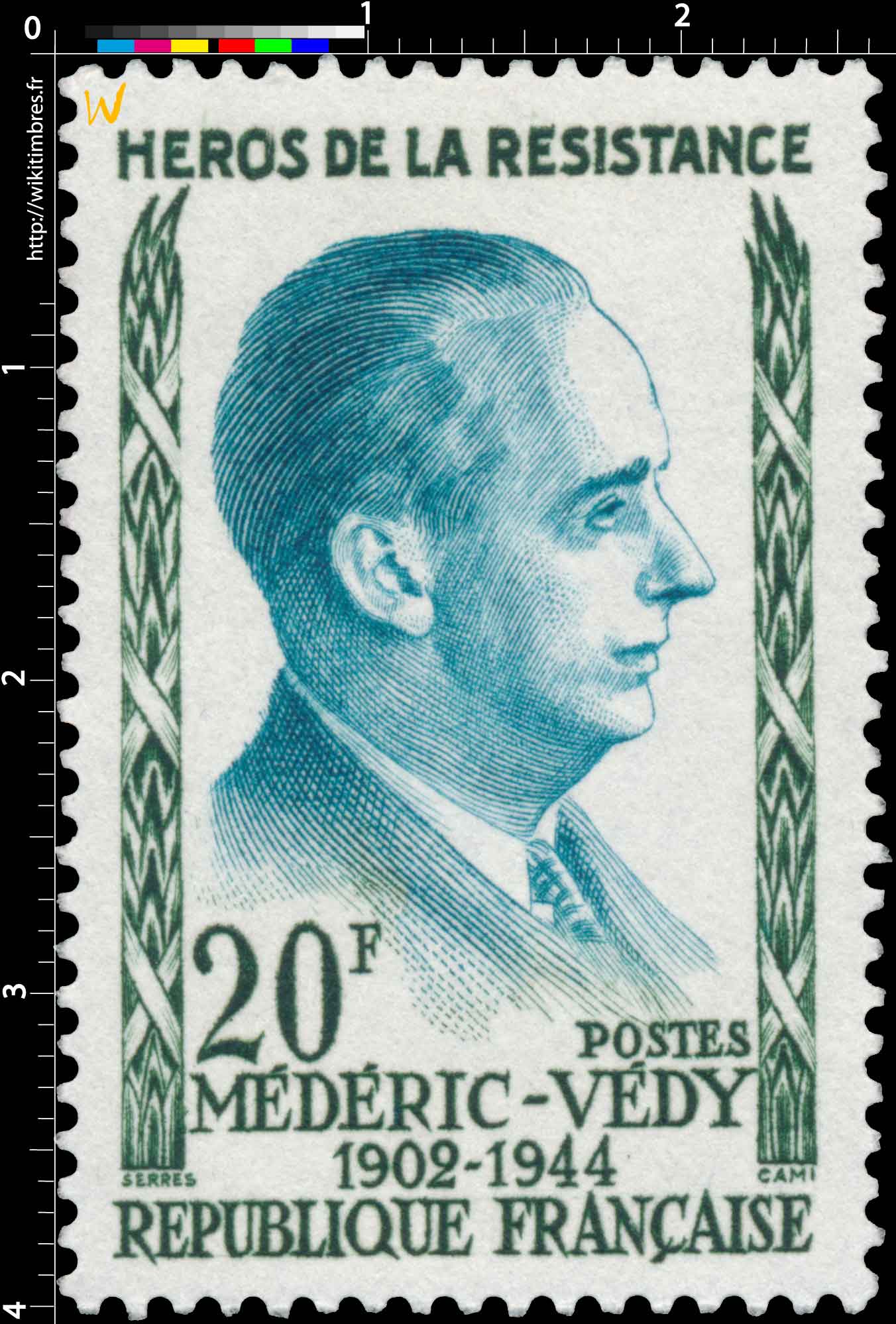 HÉROS DE LA RÉSISTANCE MÉDÉRIC-VÉDY 1902-1944