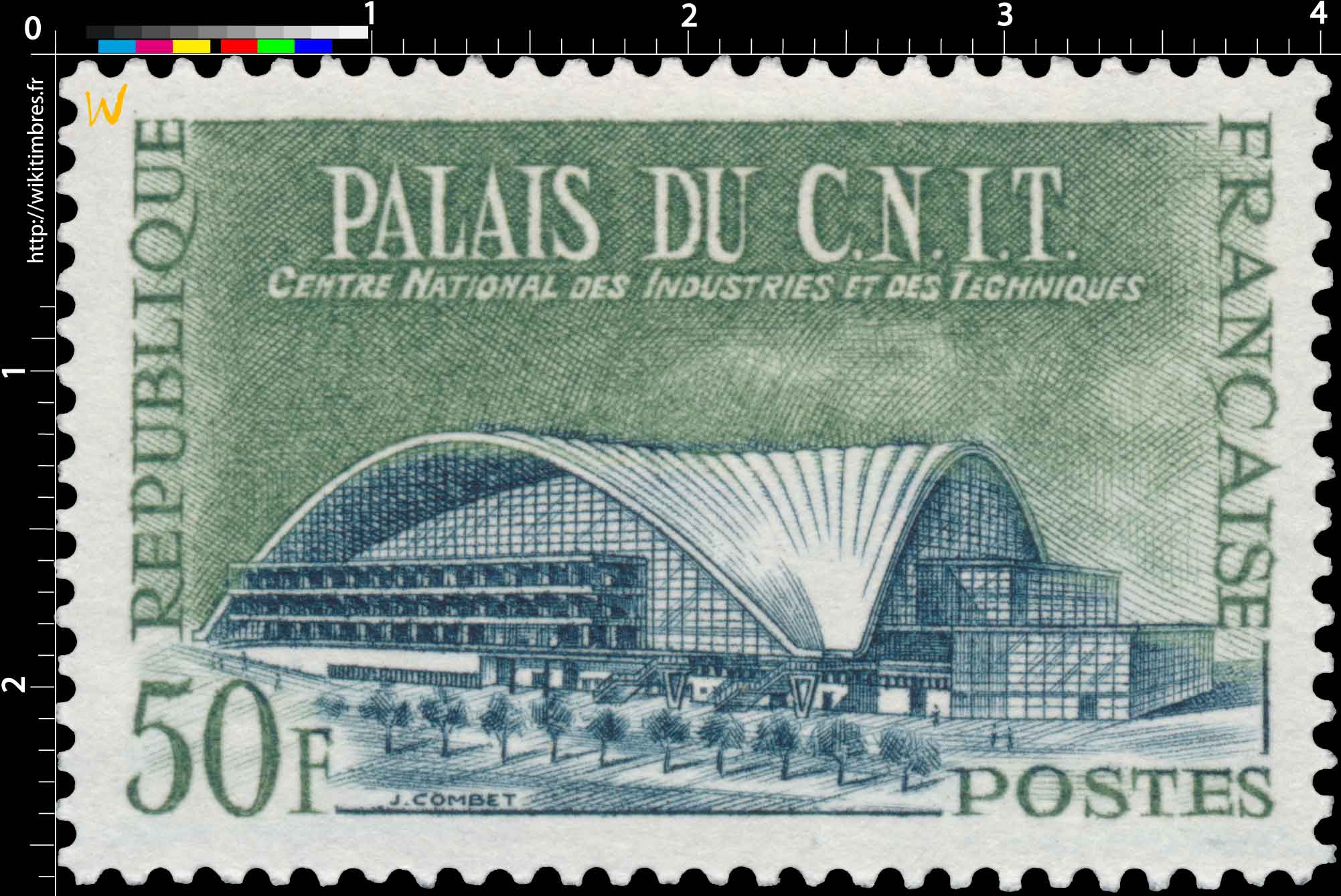 PALAIS DU C.N.I.T. CENTRE NATIONAL DES INDUSTRIES ET DES TECHNIQUES