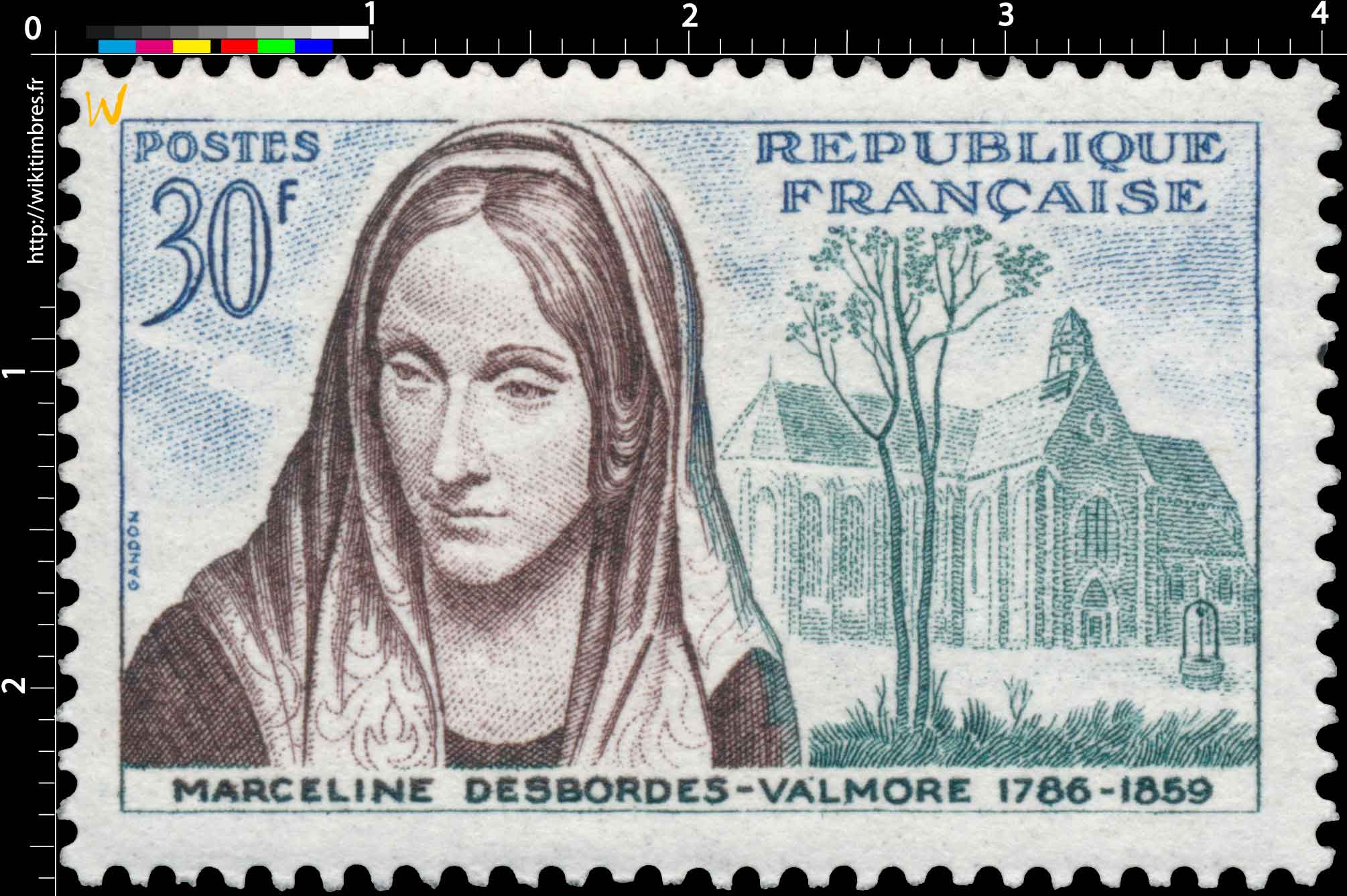 MARCELINE DESBORDES-VALMORE 1786-1859