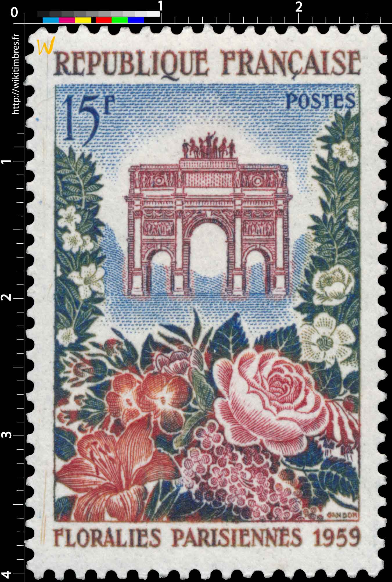 FLORALIES PARISIENNES 1959