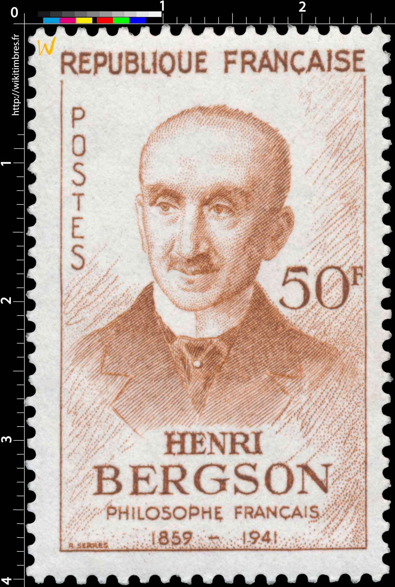HENRI BERGSON 1859-1941 PHILOSOPHE FRANÇAIS