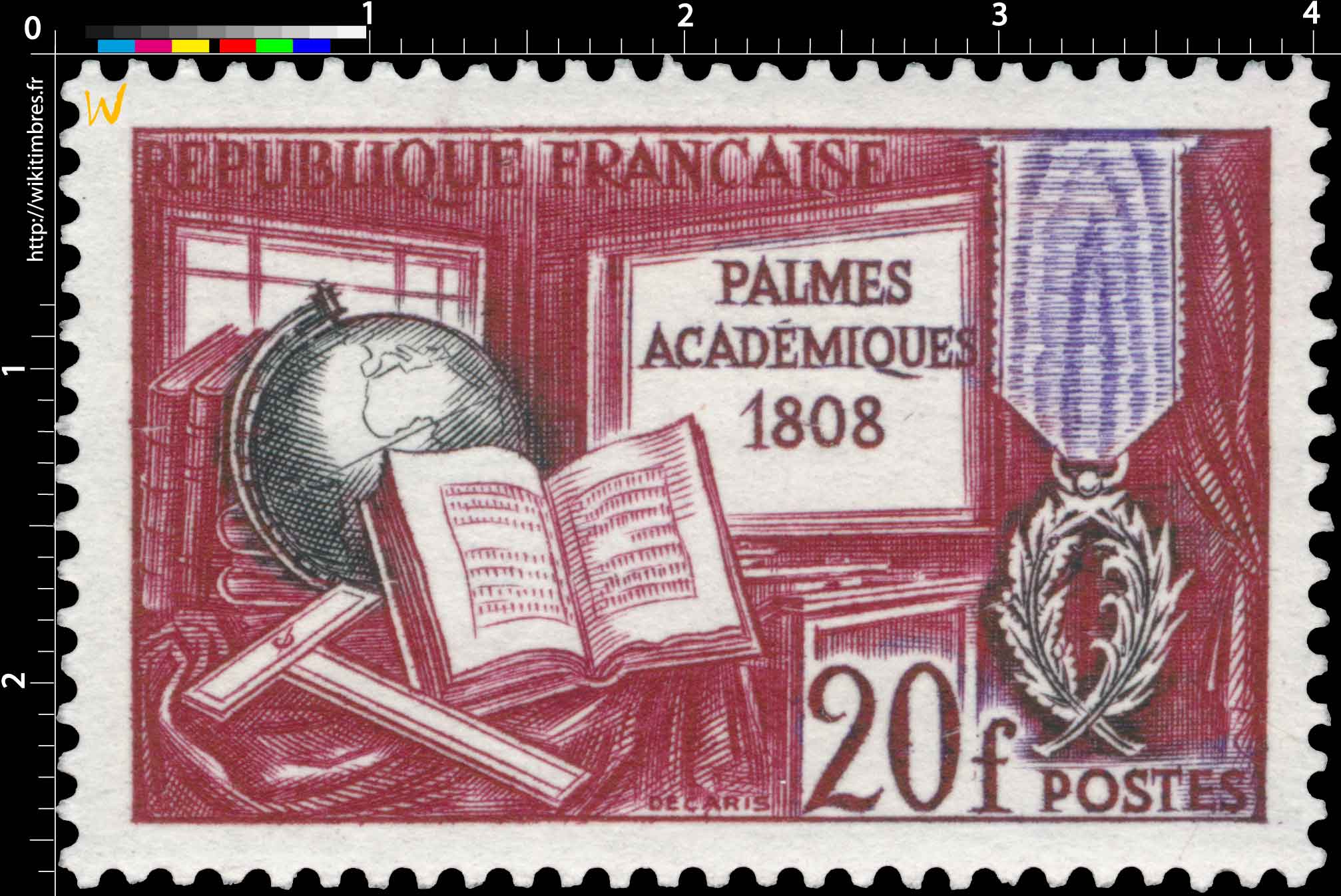 PALMES ACADÉMIQUES 1808