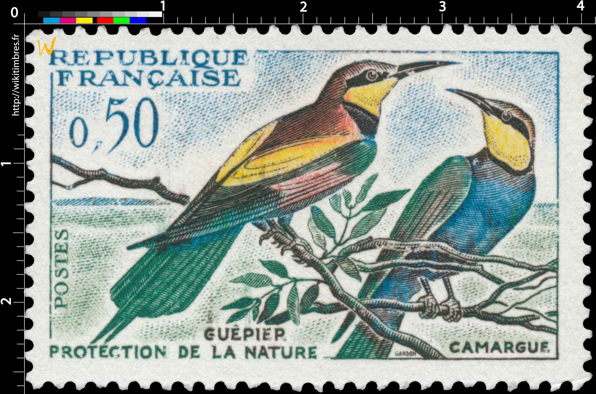 GUÊPIER PROTECTION DE LA NATURE CAMARGUE