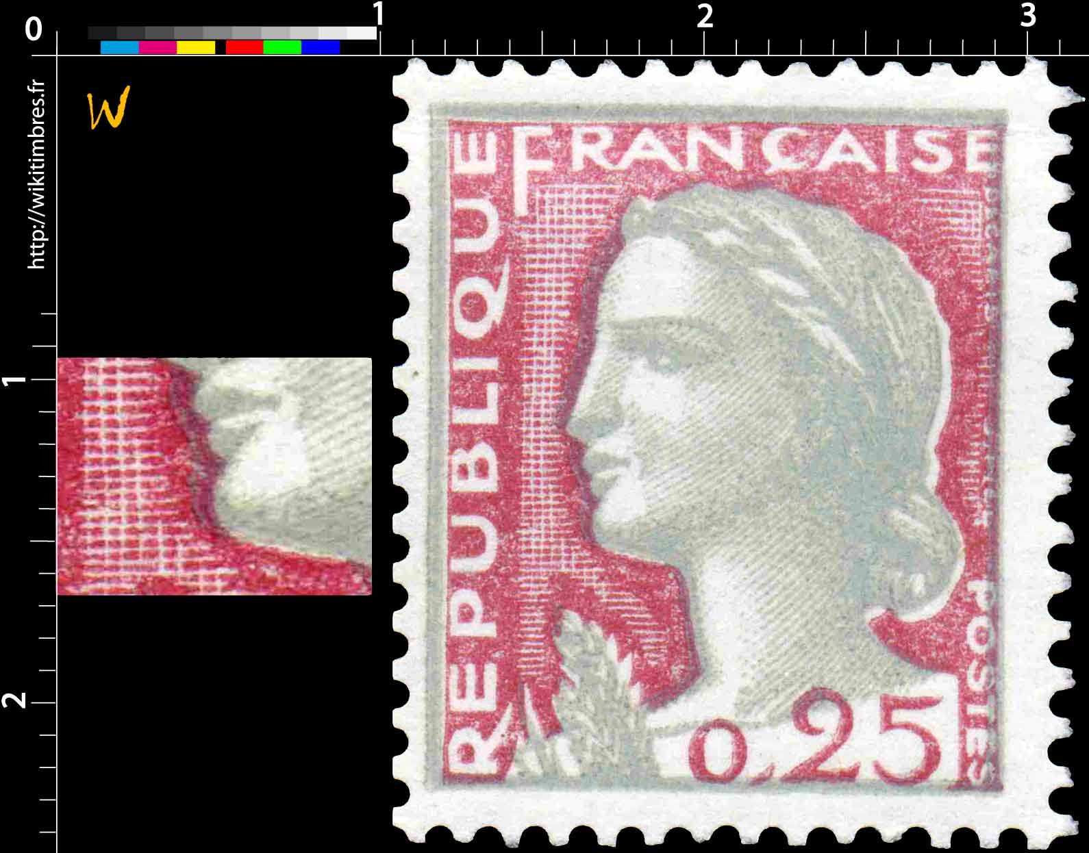 Sans légende particulière - Type Marianne de Decaris