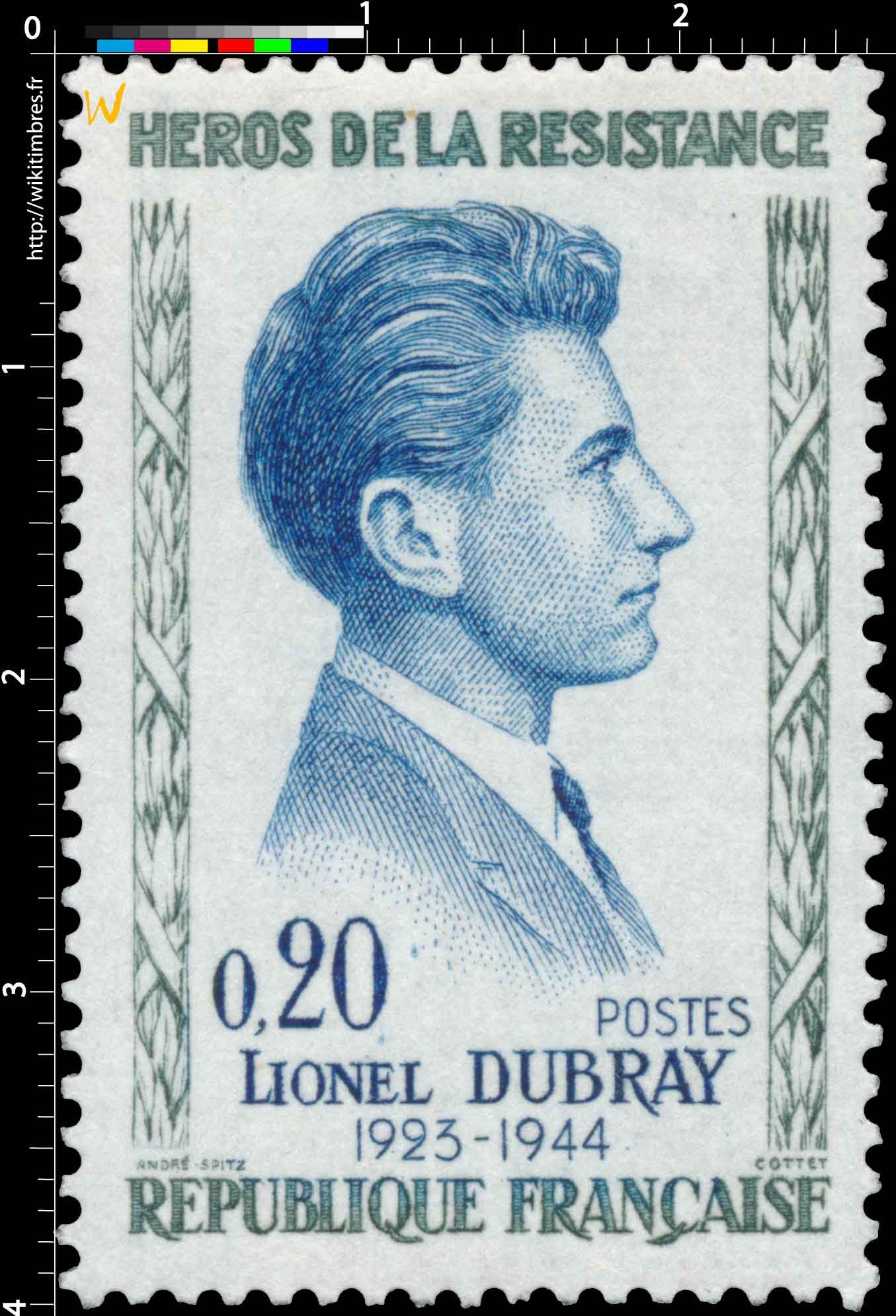 HÉROS DE LA RÉSISTANCE LIONEL DUBRAY 1923-1944