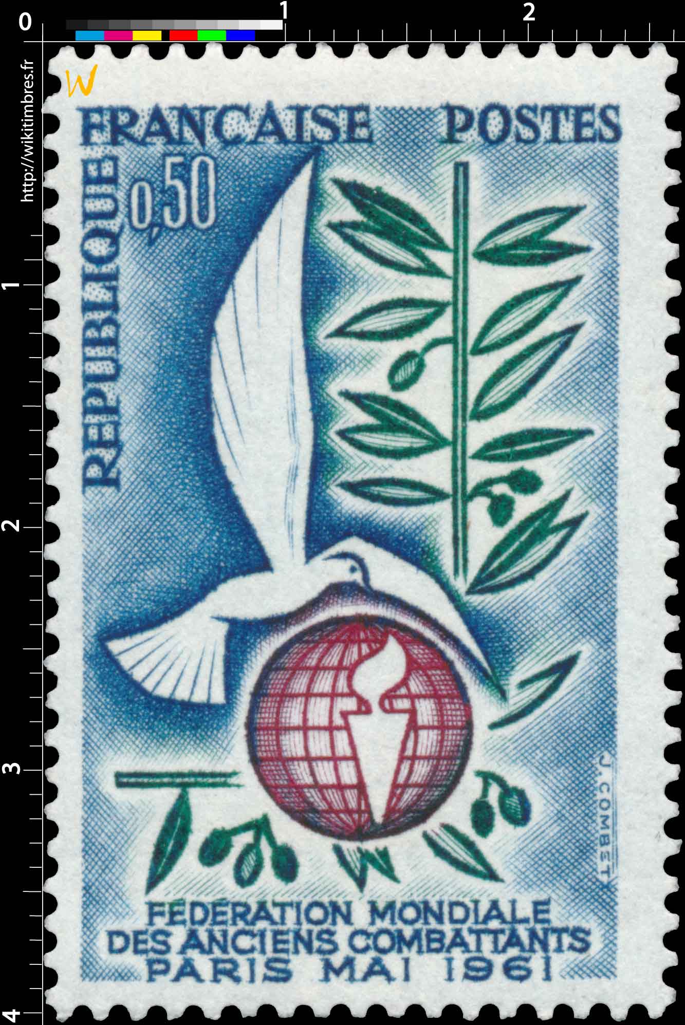 FÉDÉRATION MONDIALE DES ANCIENS COMBATTANTS PARIS MAI 1961