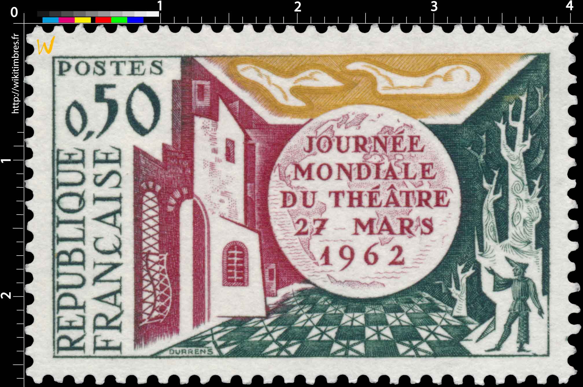 JOURNÉE MONDIALE DU THÉÂTRE 27 MARS 1962