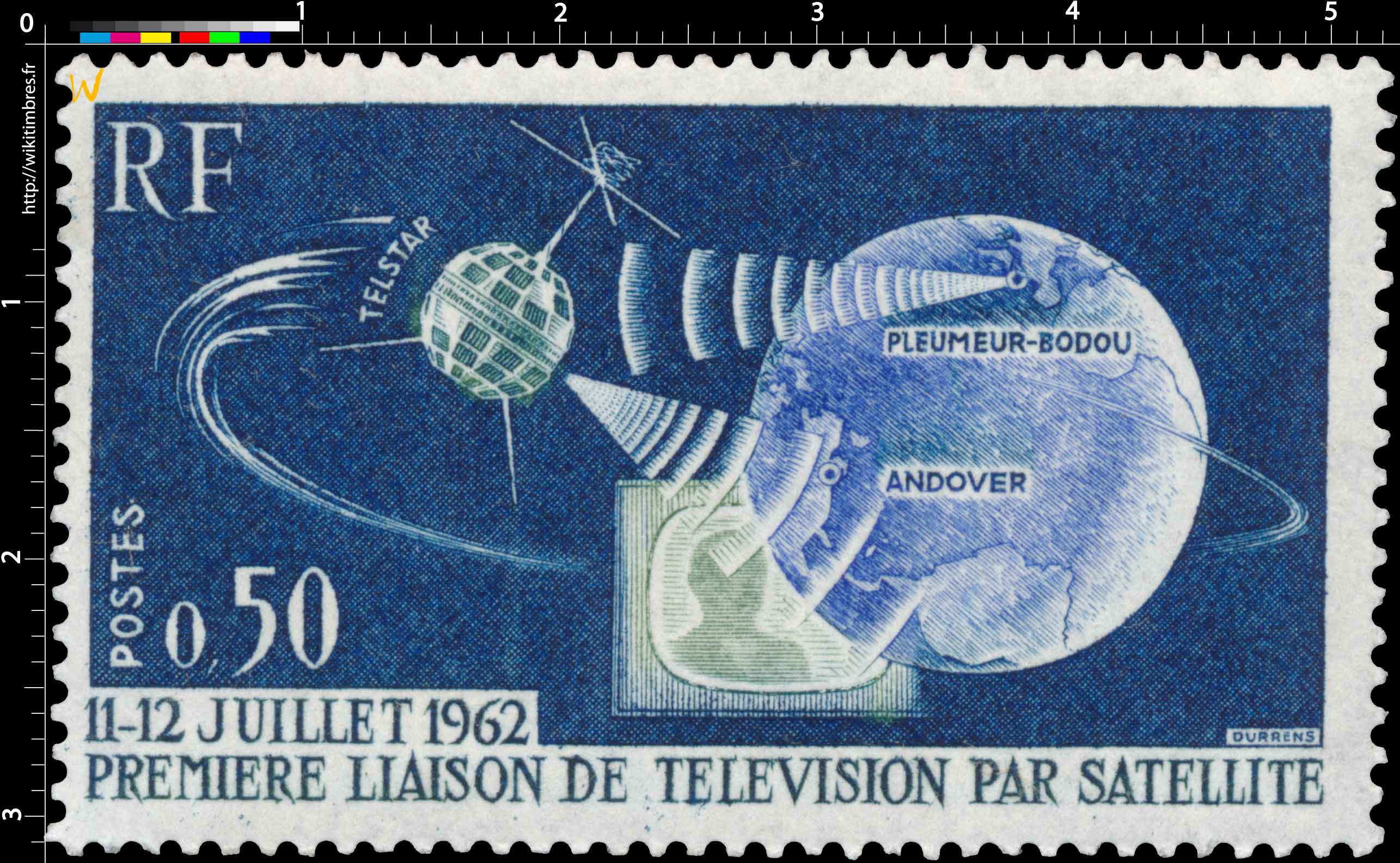 11-12 JUILLET 1962 PREMIÈRE LIAISON DE TÉLÉVISION PAR SATELLITE