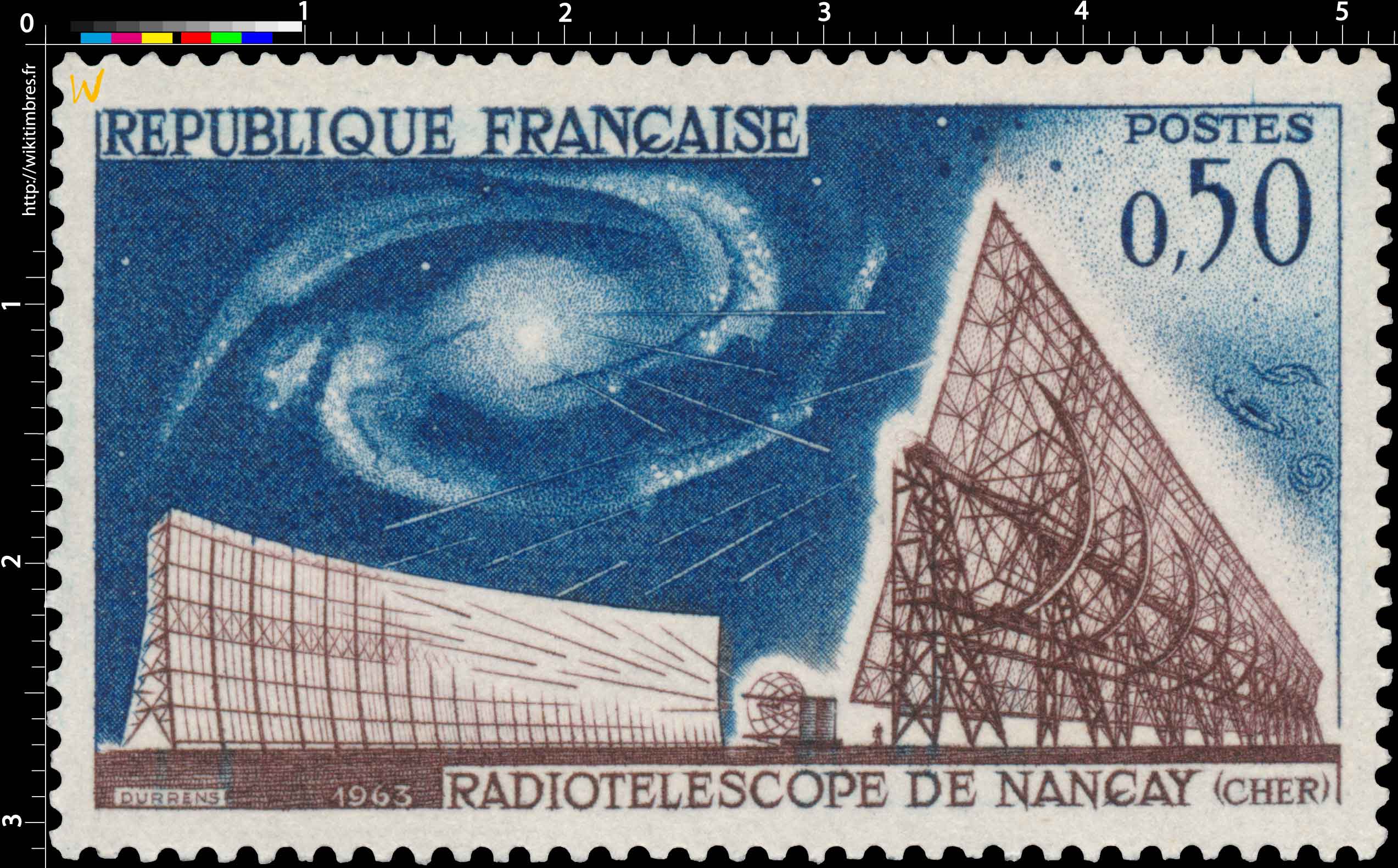 1963 RADIOTÉLESCOPE DE NANÇAY (CHER)