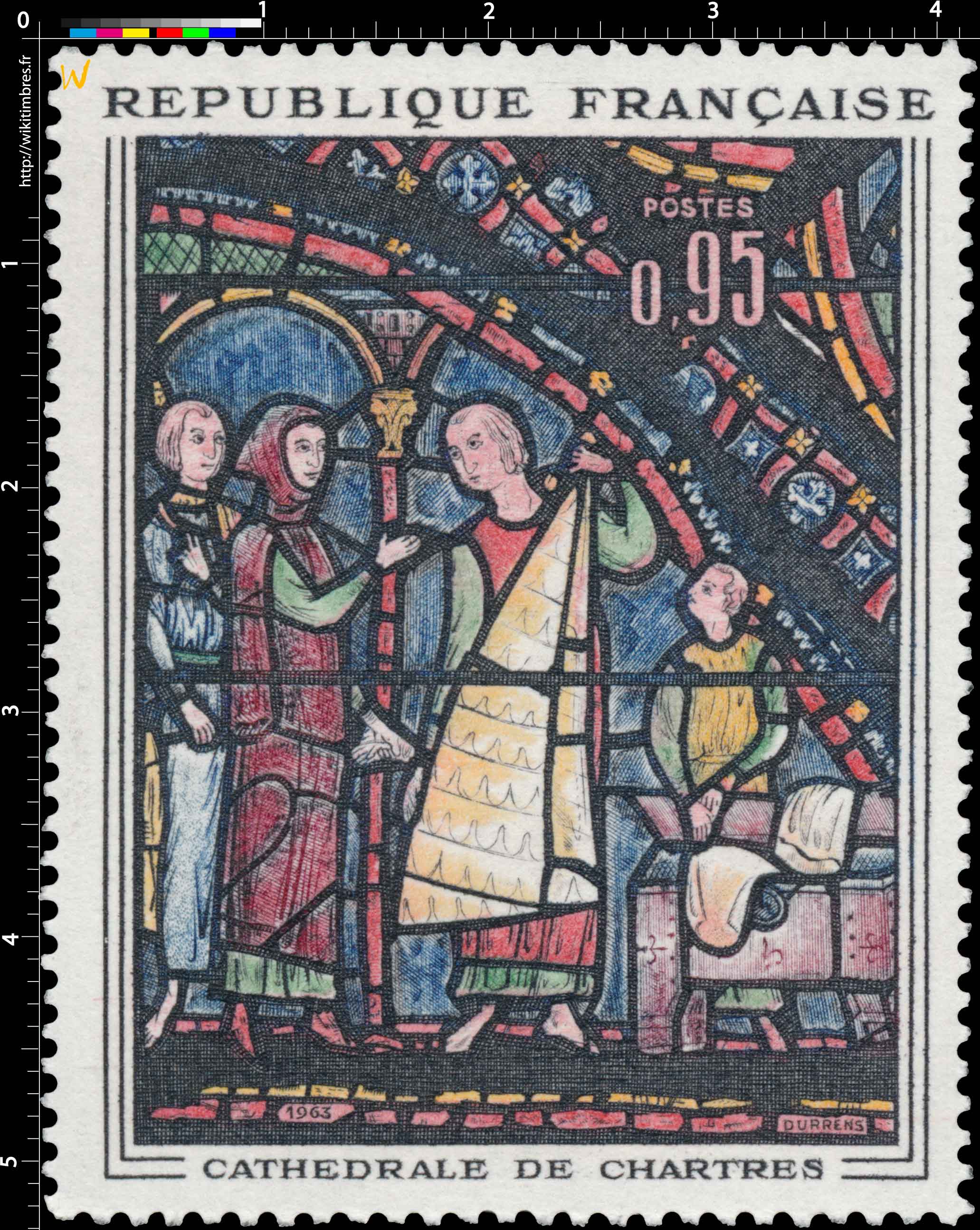 1963 CATHÉDRALE DE CHARTRES
