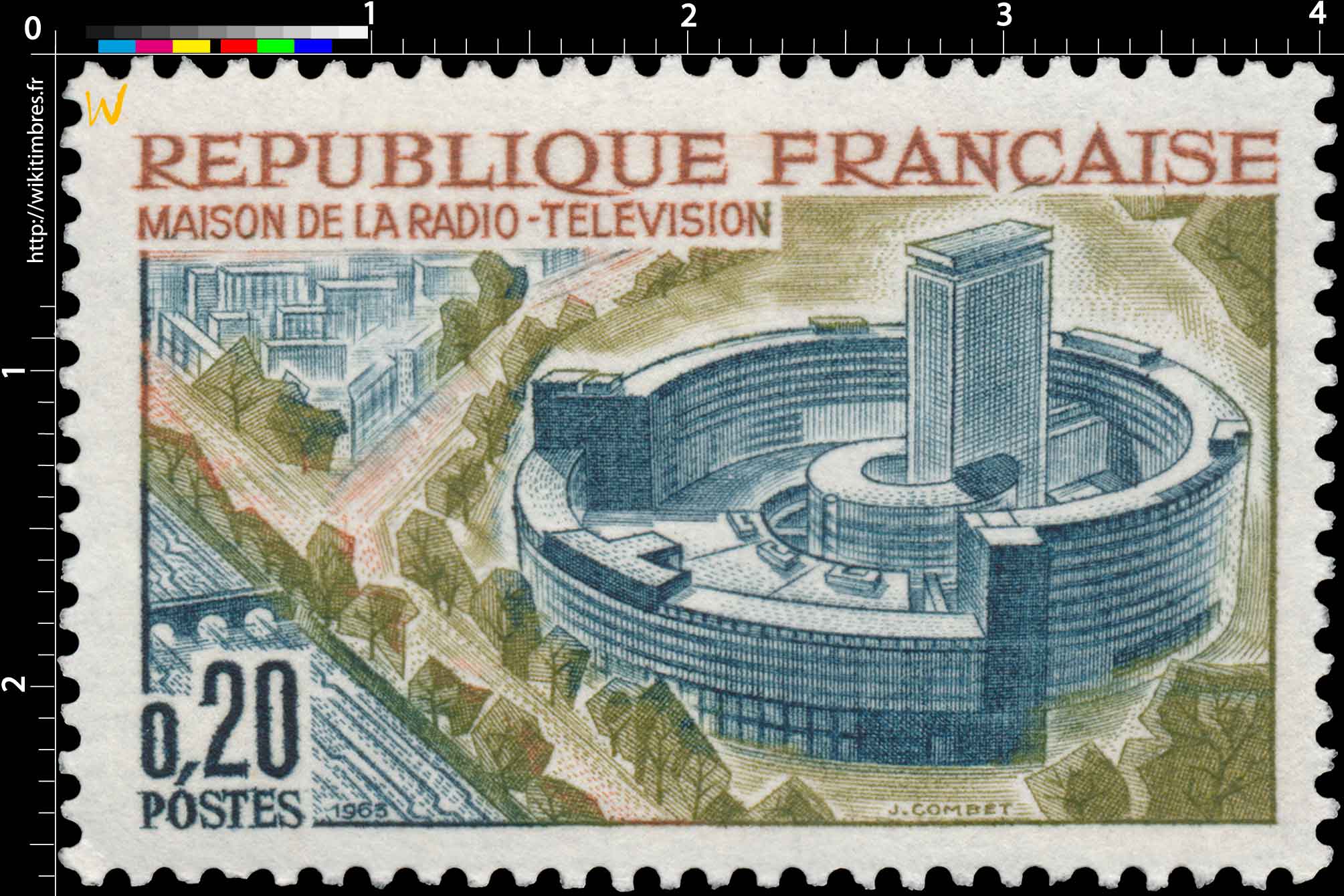 1963 MAISON DE LA RADIO-TÉLÉVISION