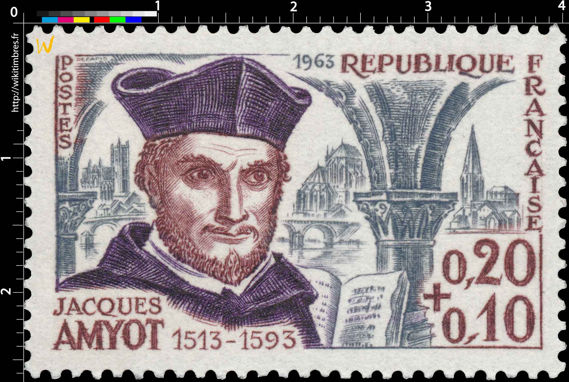 1963 JACQUES AMYOT (1513-1593)