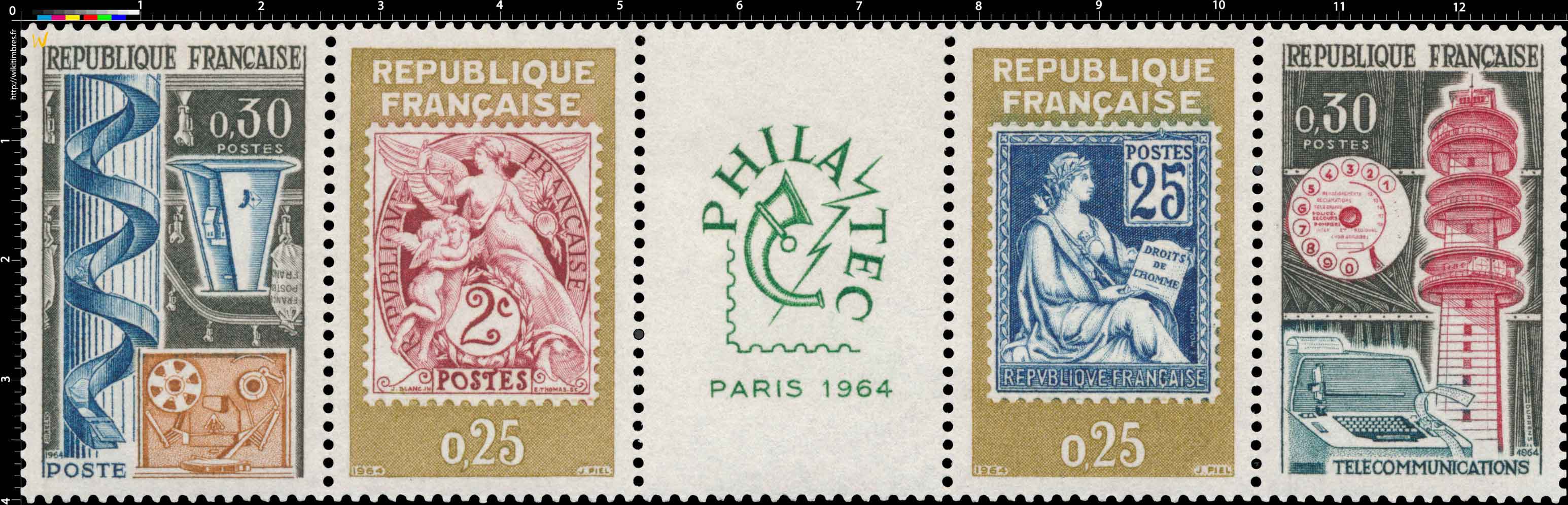 PHILATEC PARIS 1964