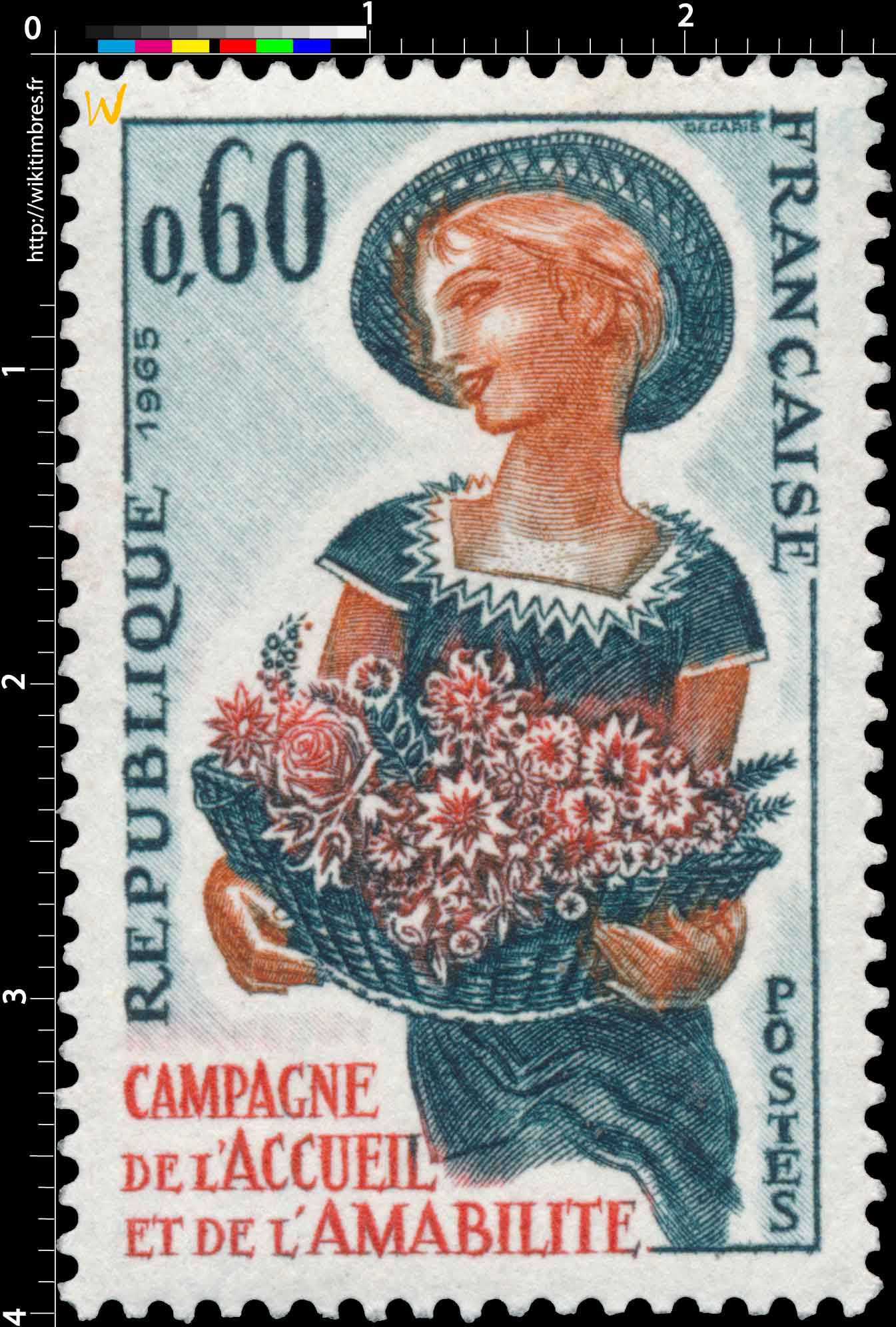 1965 CAMPAGNE DE L'ACCUEIL ET DE L'AMABILITÉ