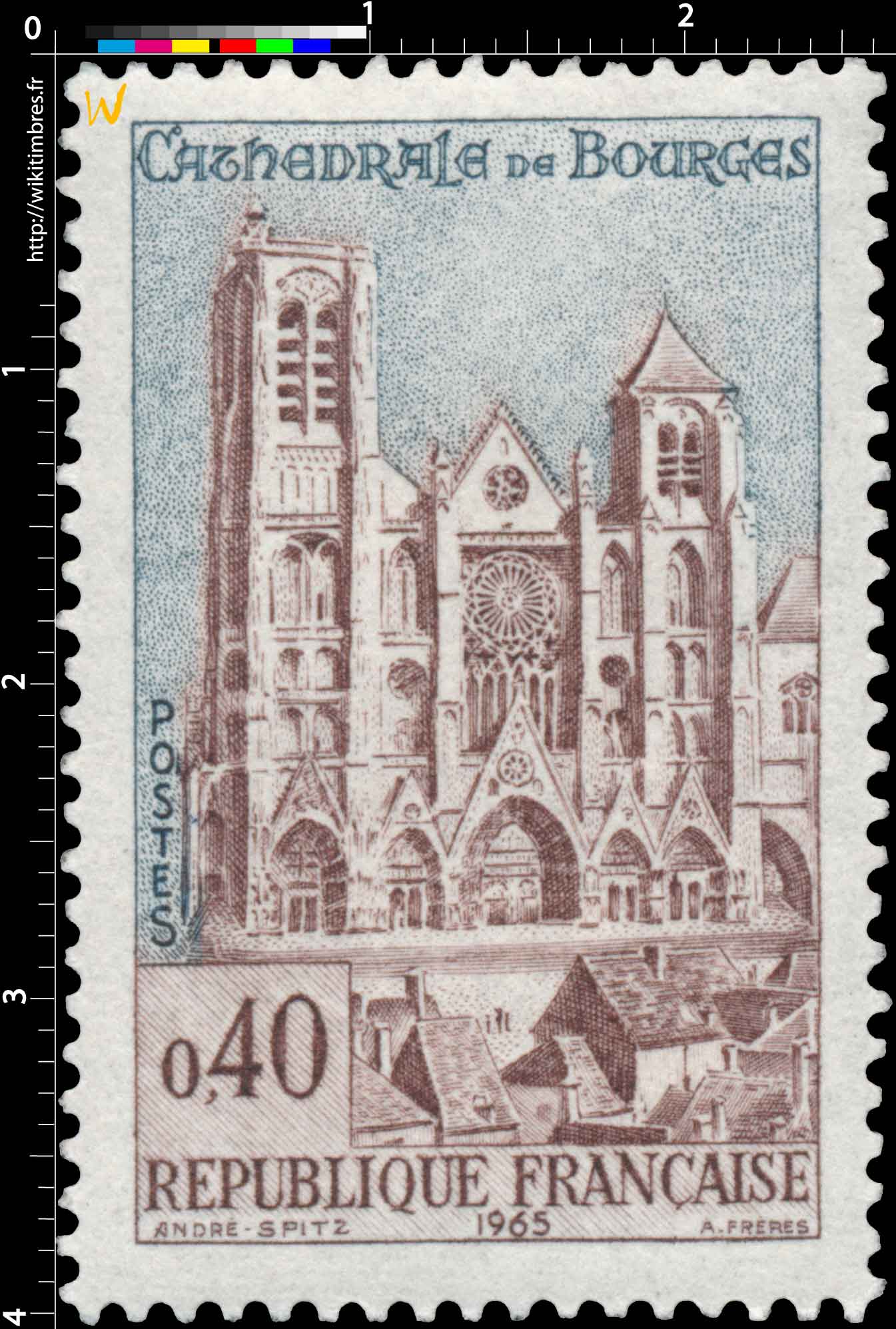 1965 CATHÉDRALE DE BOURGES
