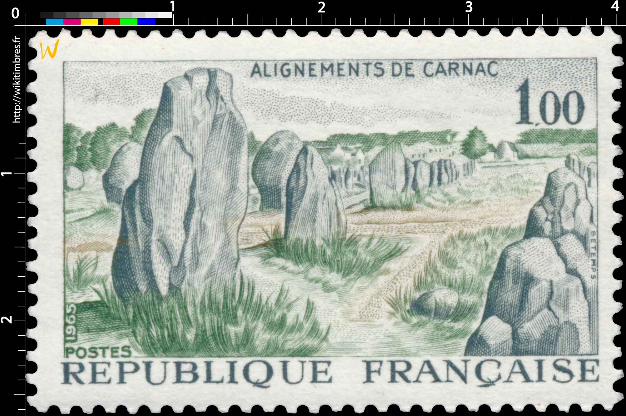 1965 ALIGNEMENTS DE CARNAC