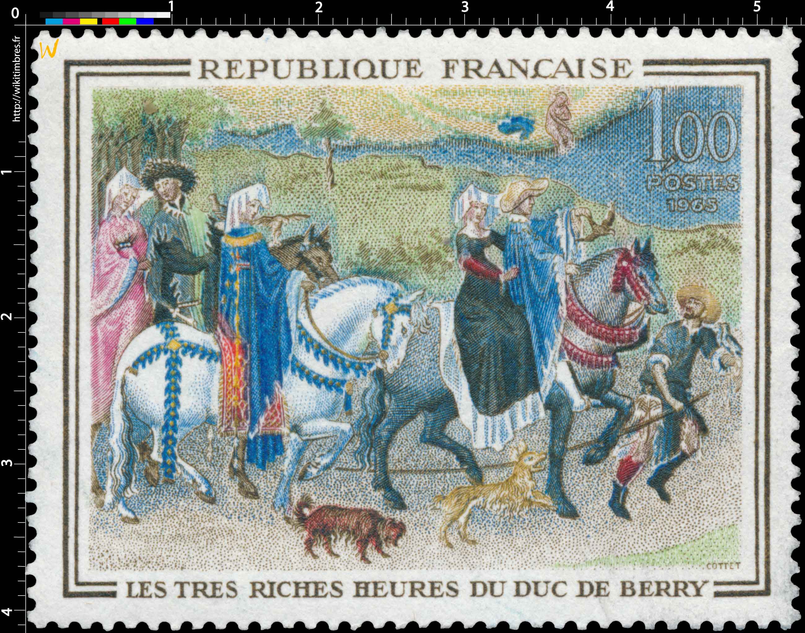 1965 LES TRÈS RICHES HEURES DU DUC DE BERRY