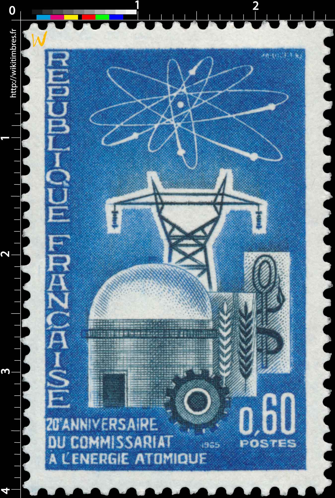 1965 20e ANNIVERSAIRE DU COMMISSARIAT À L'ÉNERGIE ATOMIQUE