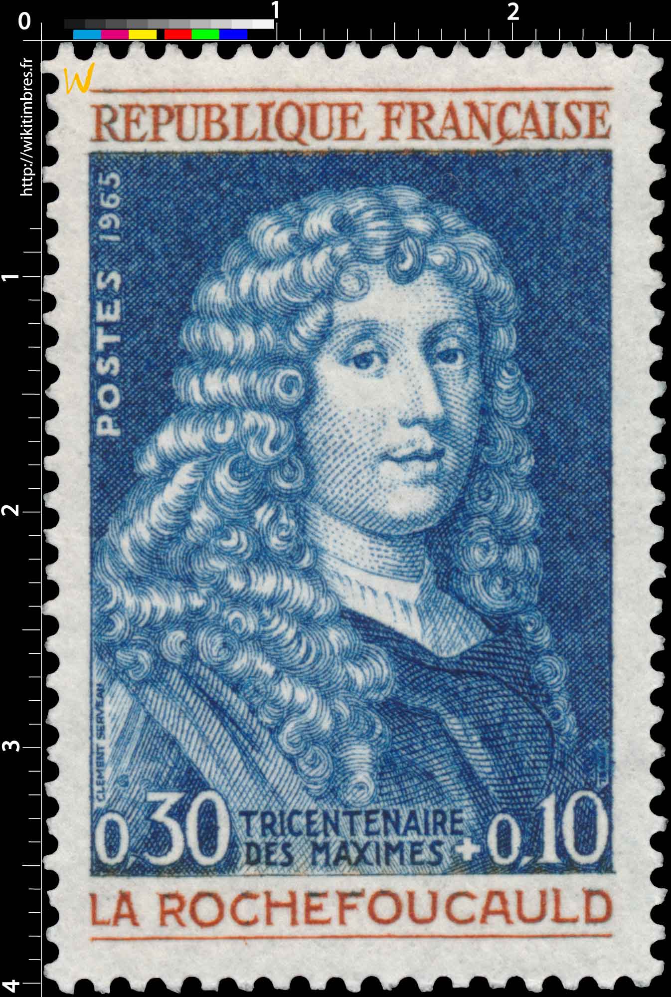 1965 TRICENTENAIRE DES MAXIMES LA ROCHEFOUCAULD