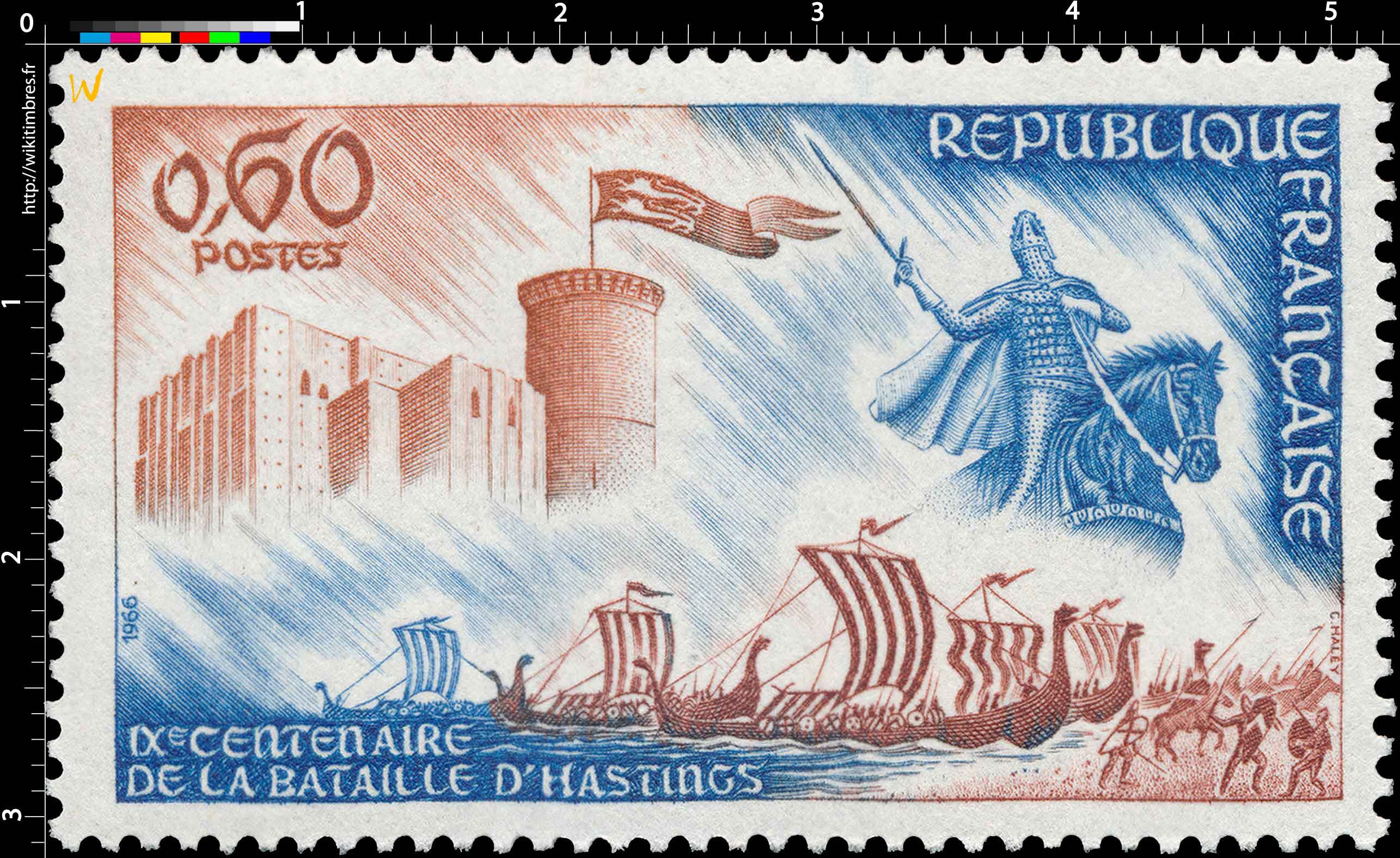 1966 IXE CENTENAIRE DE LA BATAILLE D'HASTINGS