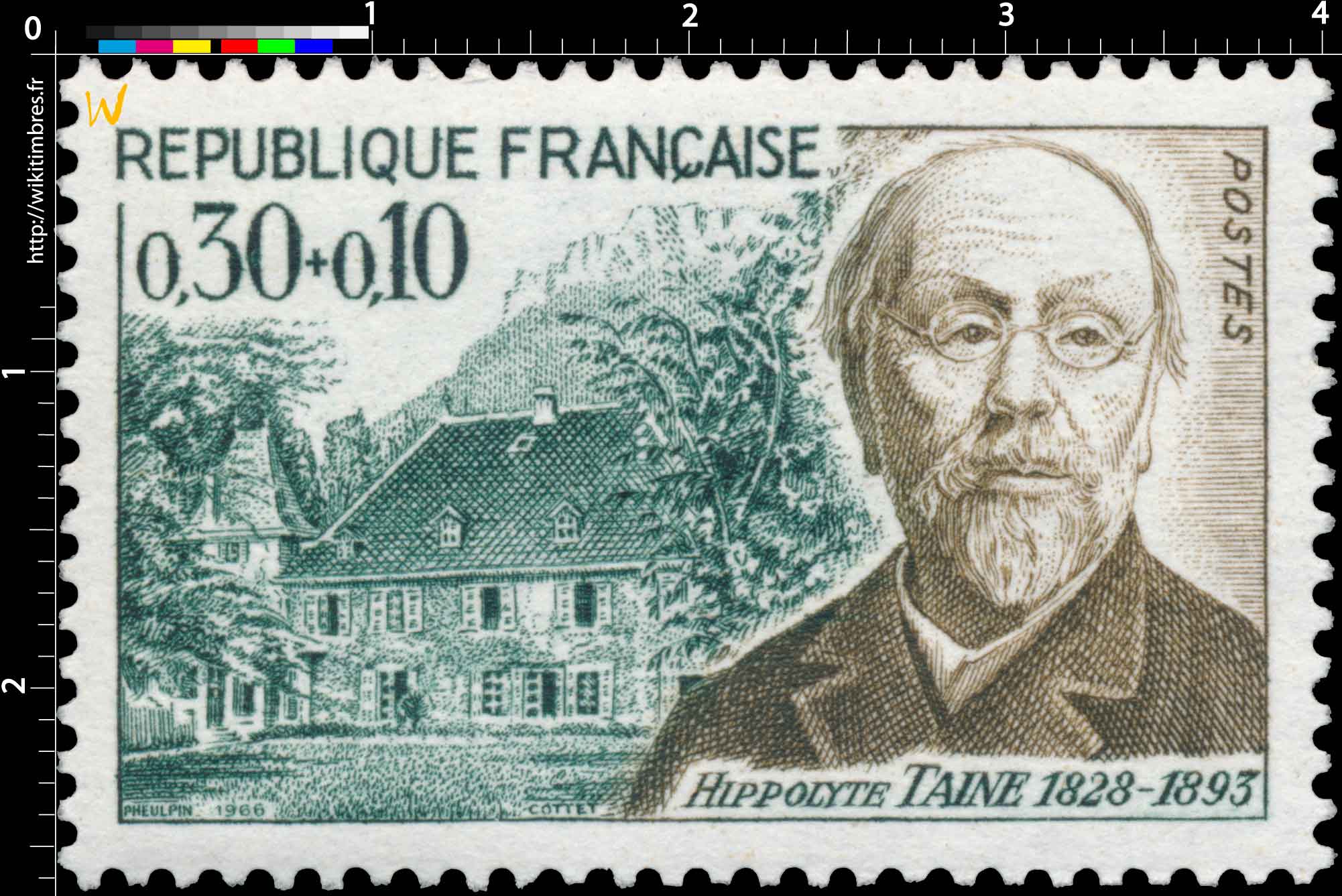 1966 HIPPOLYTE TAINE 1828-1893