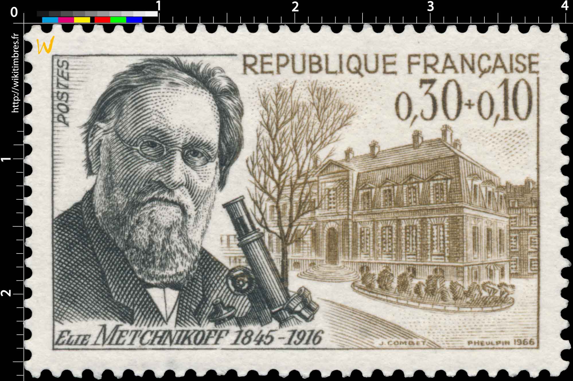 1966 ELIE METCHNIKOFF 1845-1916